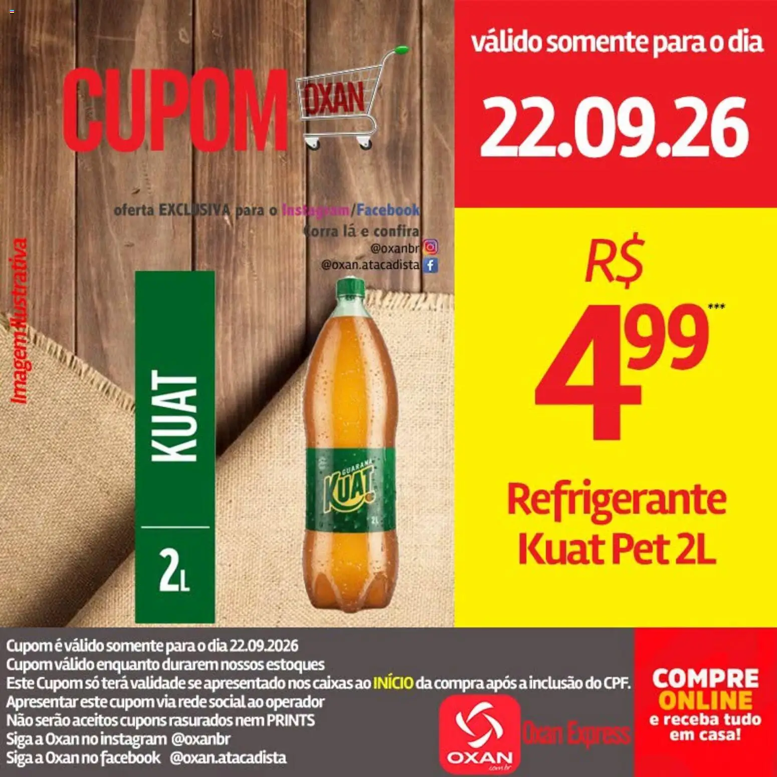 Oxan Atacadista Folheto - válido de 22/09/2026 | Página: 17 | Produtos: Guaraná, Refrigerante