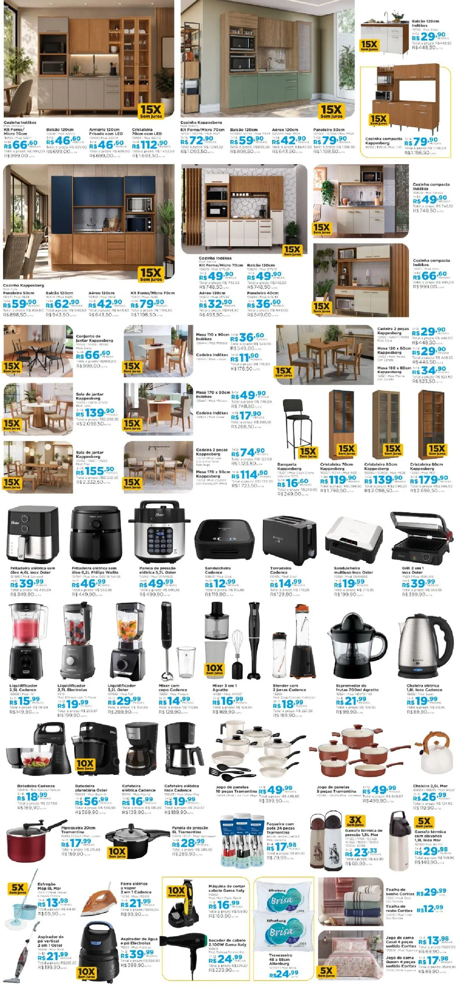 Lojas Solar Folheto - válido de 01/10/2026 | Página: 7 | Produtos: Cafeteira, Mesa, Banqueta, Máquina de cortar cabelo