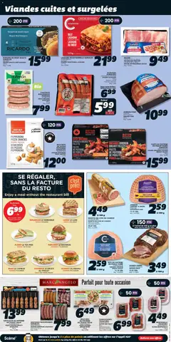 Preview of IGA weekly flyer / circulaire from shop IGA valid from Jul 2, 2026 | Page: 6 | Products: Beef, Ham, Pizza, Chicken