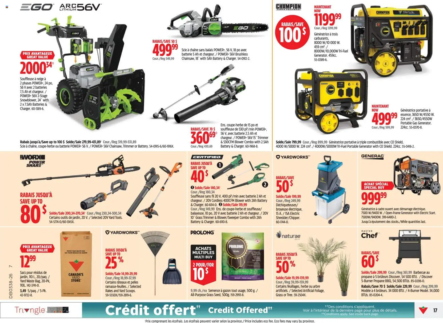 Canadian Tire flyer valid from Sep 17, 2026 | Page: 17 | Products: Batteries, Battery