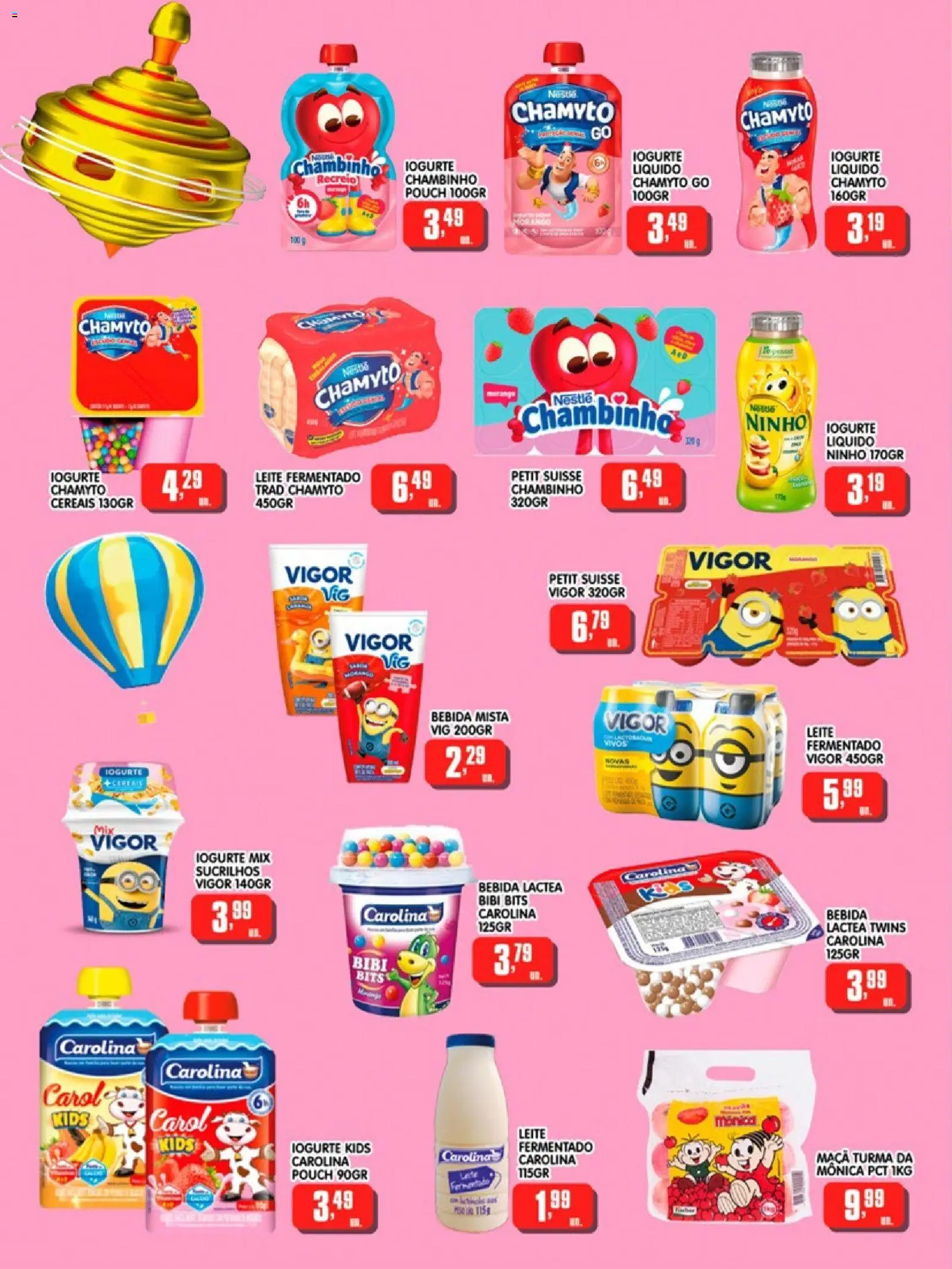 Higa's Supermercado Folheto - válido de 01/10/2026 | Página: 2 | Produtos: Iogurte, Cereais, Sucrilhos, Bebida