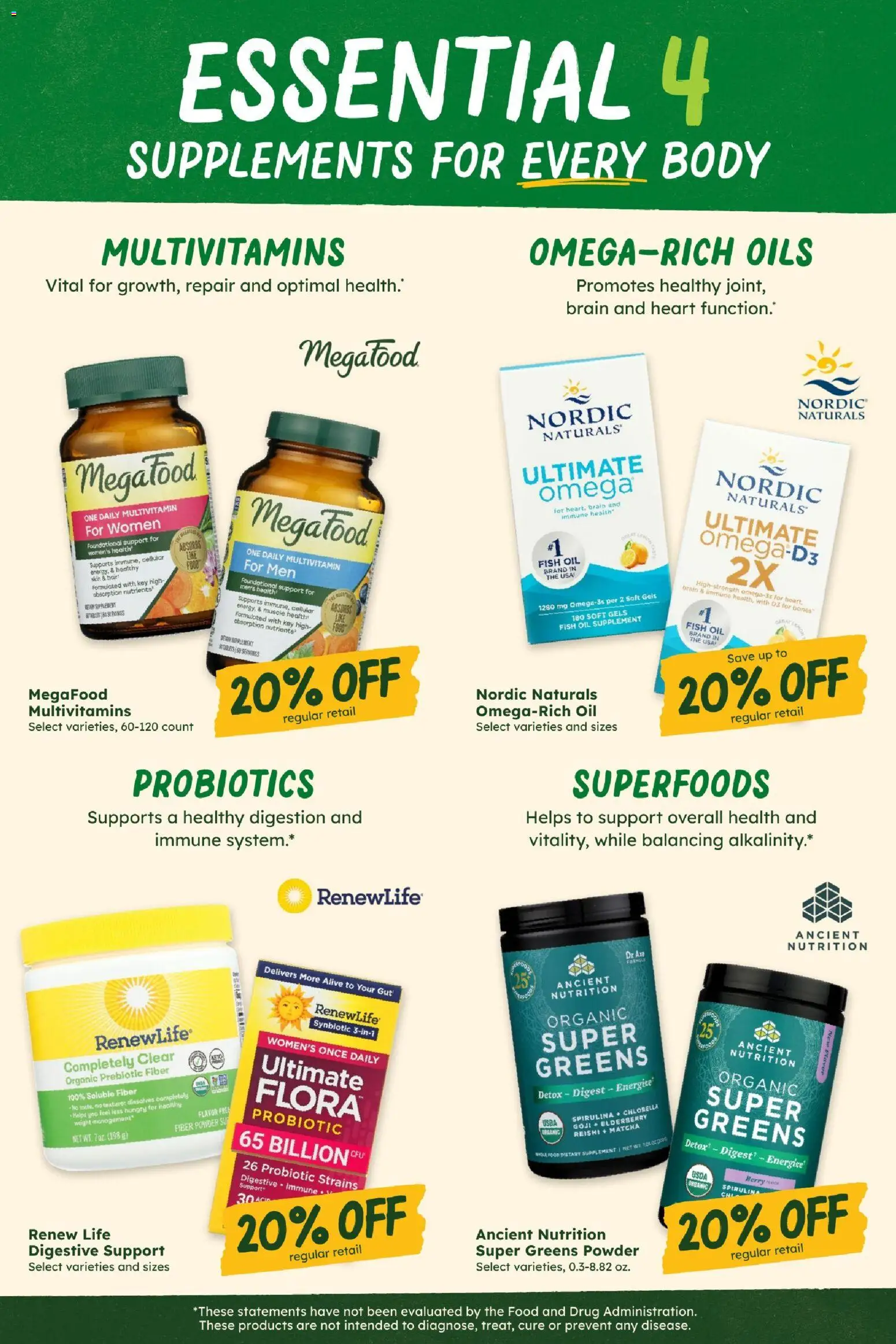 Sprouts Monthly Ad - valid from 09/23/2026 | Page: 34 | Products: Multivitamin, Fish Oil, Oil, Fish