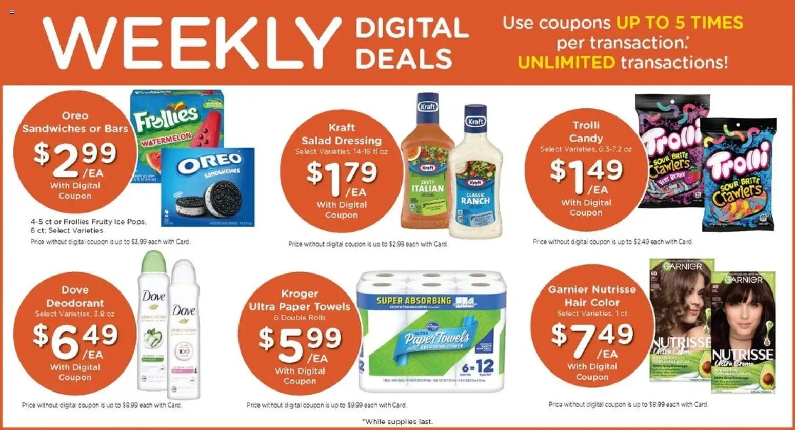 Pick ‘n Save Weekly Ad - valid from 20.05.2026 | Page: 3 | Products: Hair color, Deodorant, Salad, Watermelon