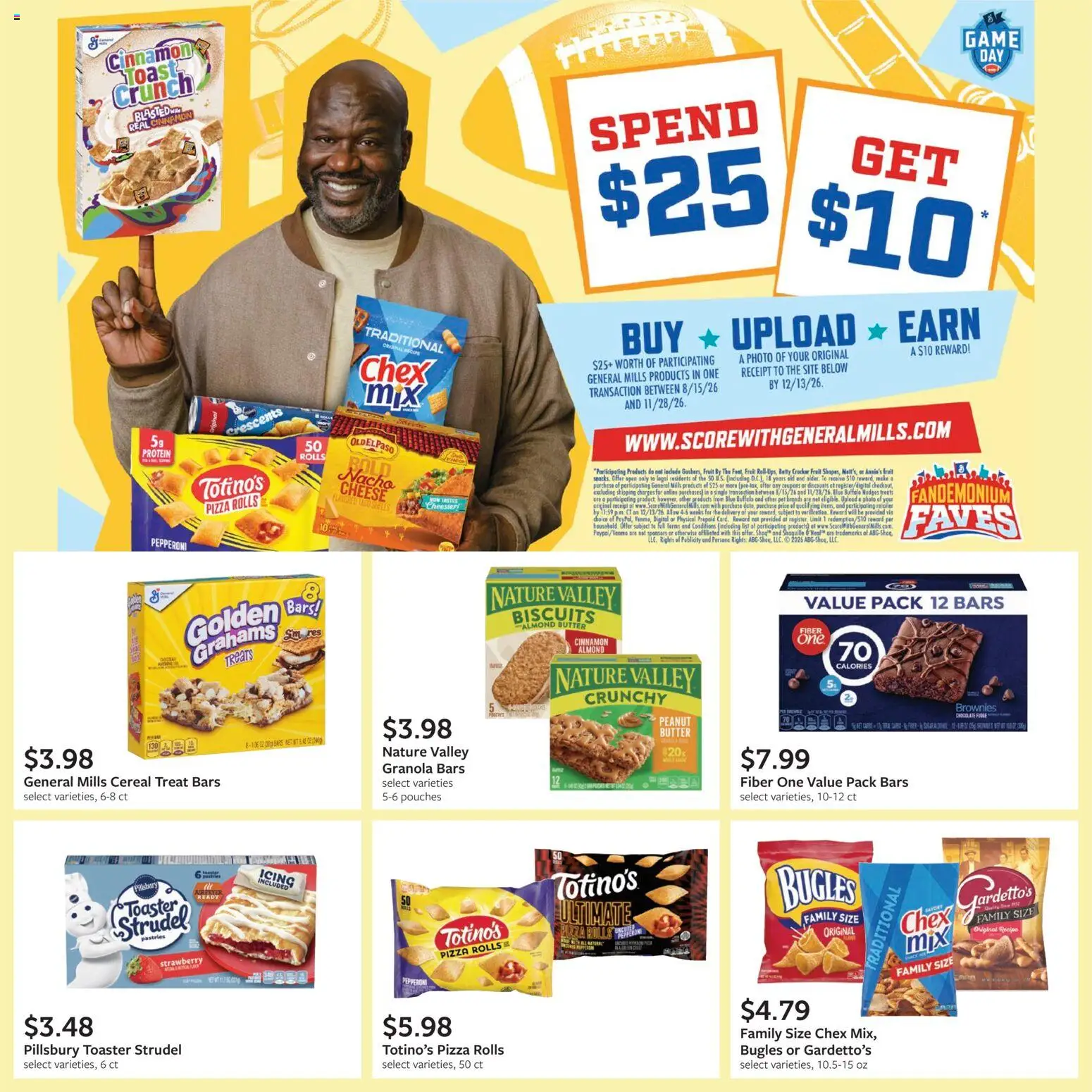 Fareway Monthly Ad - valid from 08/31/2026 | Page: 11 | Products: Cheese, Brownies, Pizza, Cereal