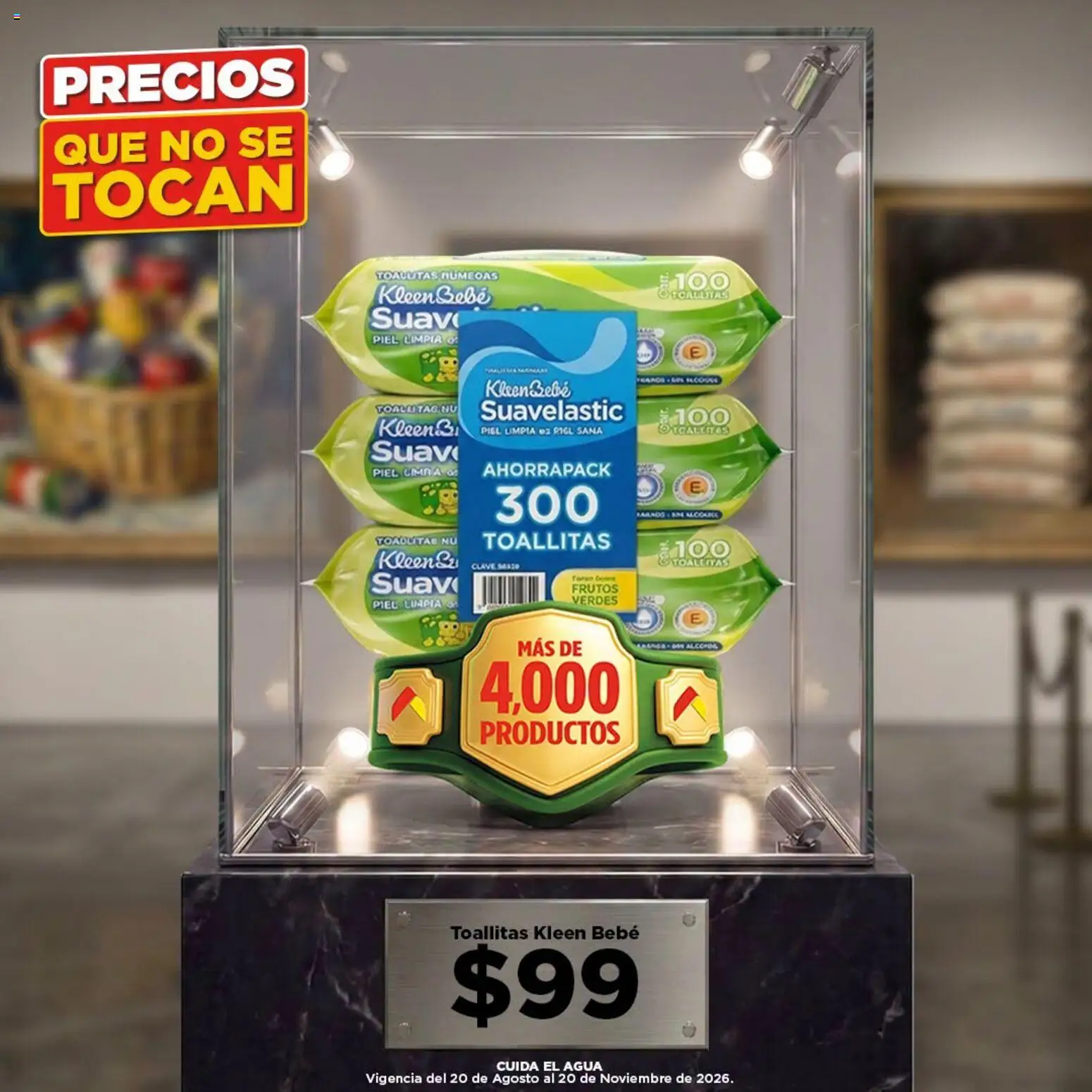 Nuevas ofertas de Bodega Aurrerá válidas en toda la República Mexicana desde el 20/08/2026. ¡Encuentra las mejores ofertas en Bodega Aurrerá folleto El ahorro de la historia! | Página: 3 | Productos: Agua
