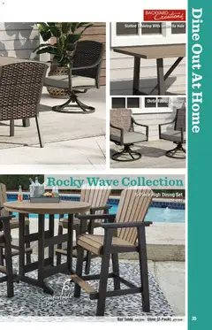 Preview of Menards weekly ads valid from 02/04/2026 | Page: 35 | Products: Table, Dining set, Umbrella