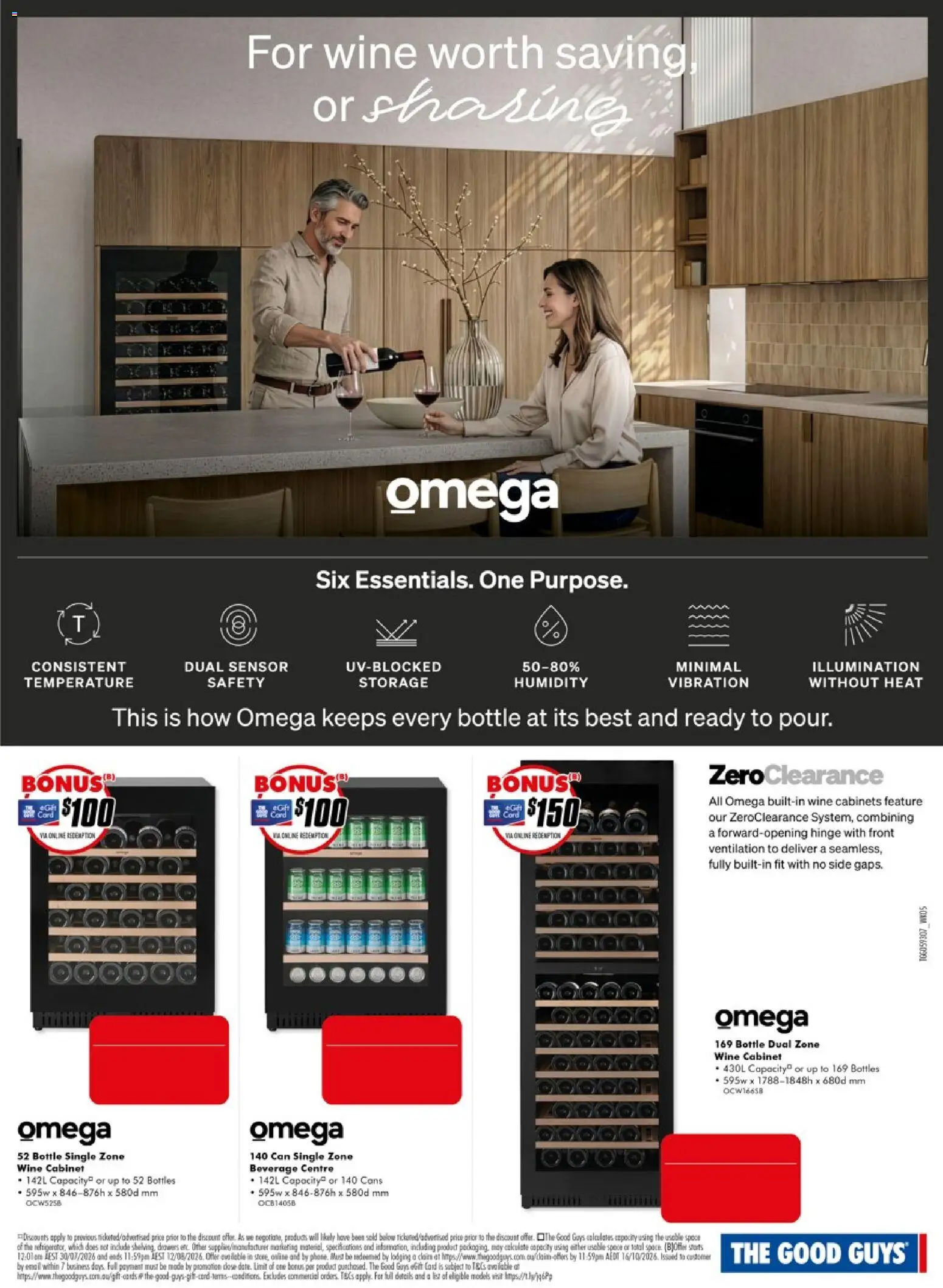 The Good Guys catalogue - valid from 30/07/2026 | Page: 7 | Products: Cabinet, Wine, Shorts