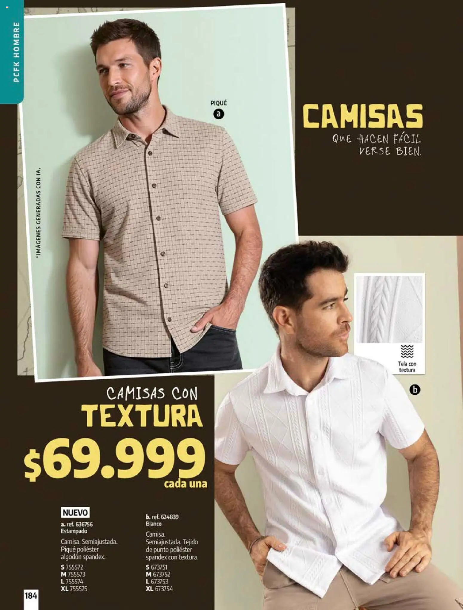 Pacifika revista - valida desde el 18/10/2026 | Página: 184 | Productos: Algodón