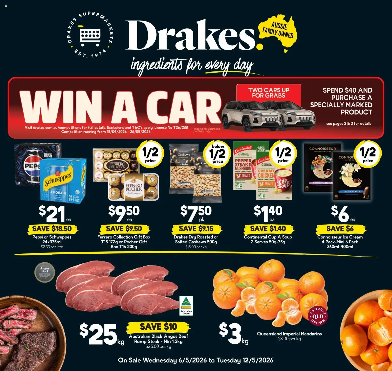 Drakes catalogue - valid from 06.05.2026 | Page: 20 | Products: Box, Pepsi, Cream, Soup