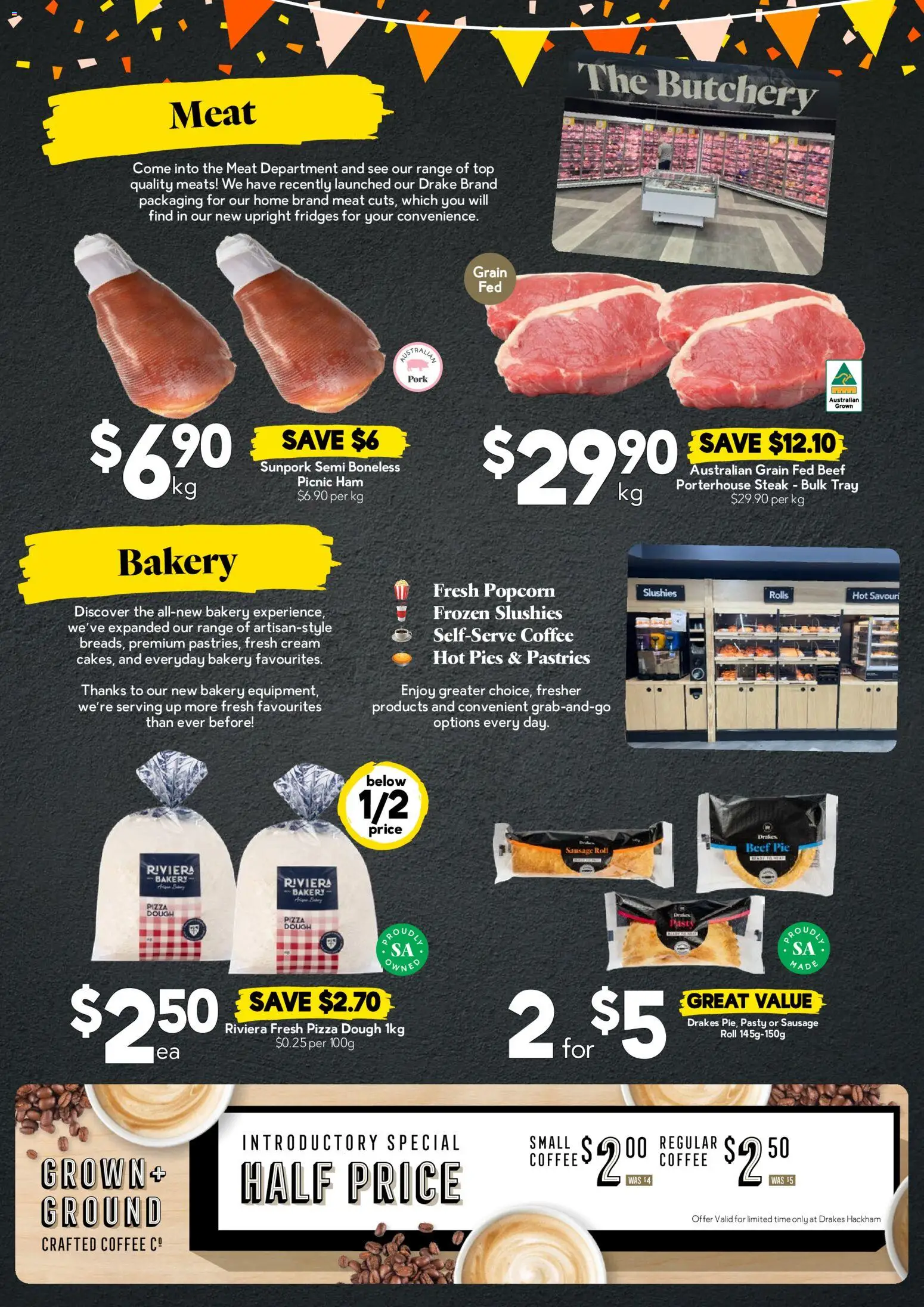 Drakes catalogue - valid from 30/09/2026 | Page: 2 | Products: Pork, Beef, Pies, Bakery