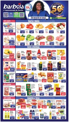 Barbosa Supermercados ofertas São Bernardo do Campo - Pré-Visualização do folheto da loja Barbosa Supermercados, válido de 15/07/2026