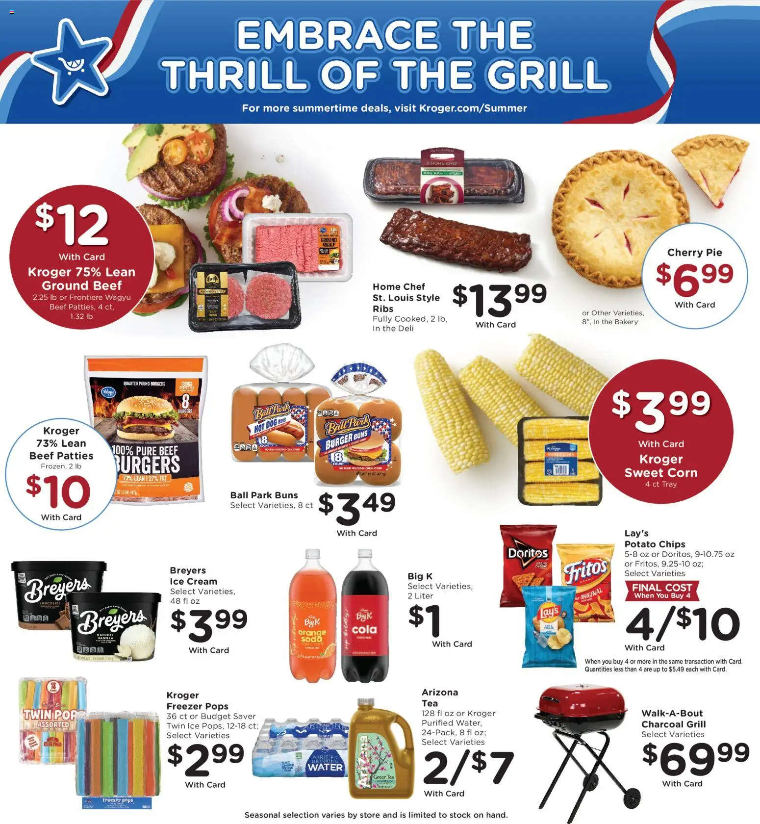 Kroger Weekly Ad - valid from 08/26/2026 | Page: 6 | Products: Potato chips, Cheese, Beef, Cream