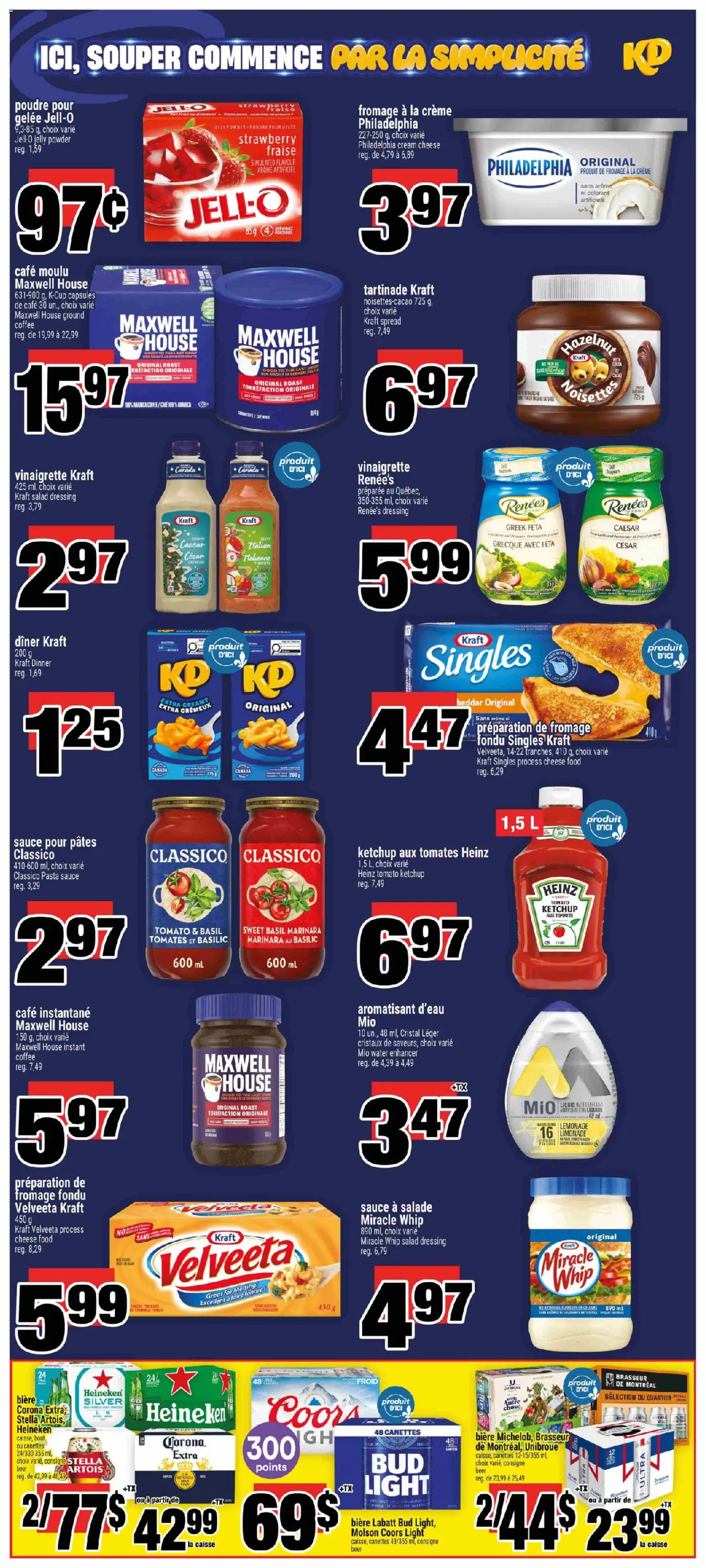 Super C flyer valid from Sep 17, 2026 | Page: 3 | Products: Pasta, Ketchup, Spread, Cheese