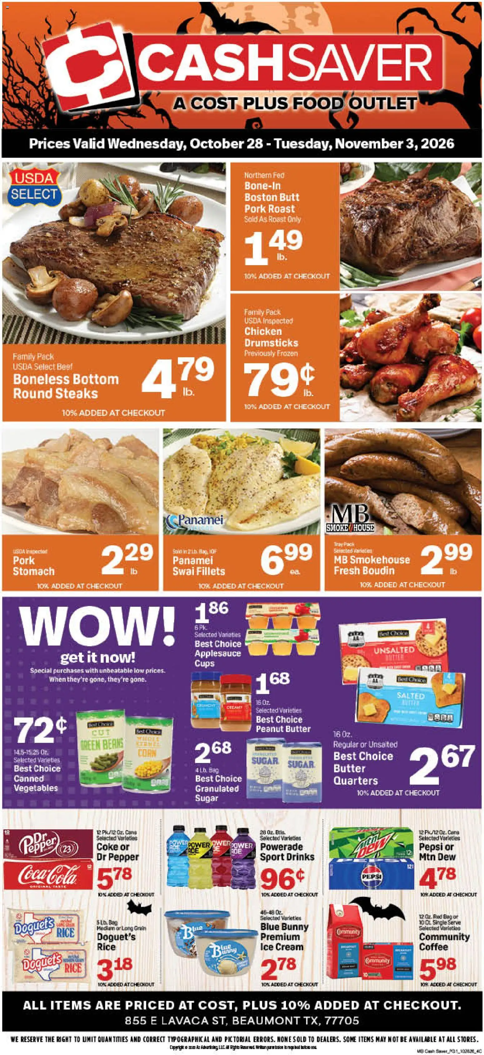 Market Basket Cash Saver Weekly Ad - valid from 10/28/2026 | Page: 1