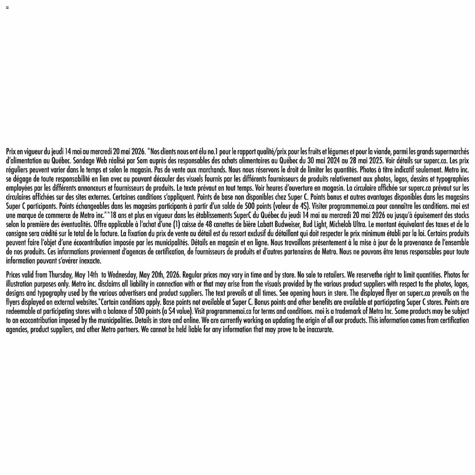 Super C flyer valid from 14.05.2026 | Page: 17