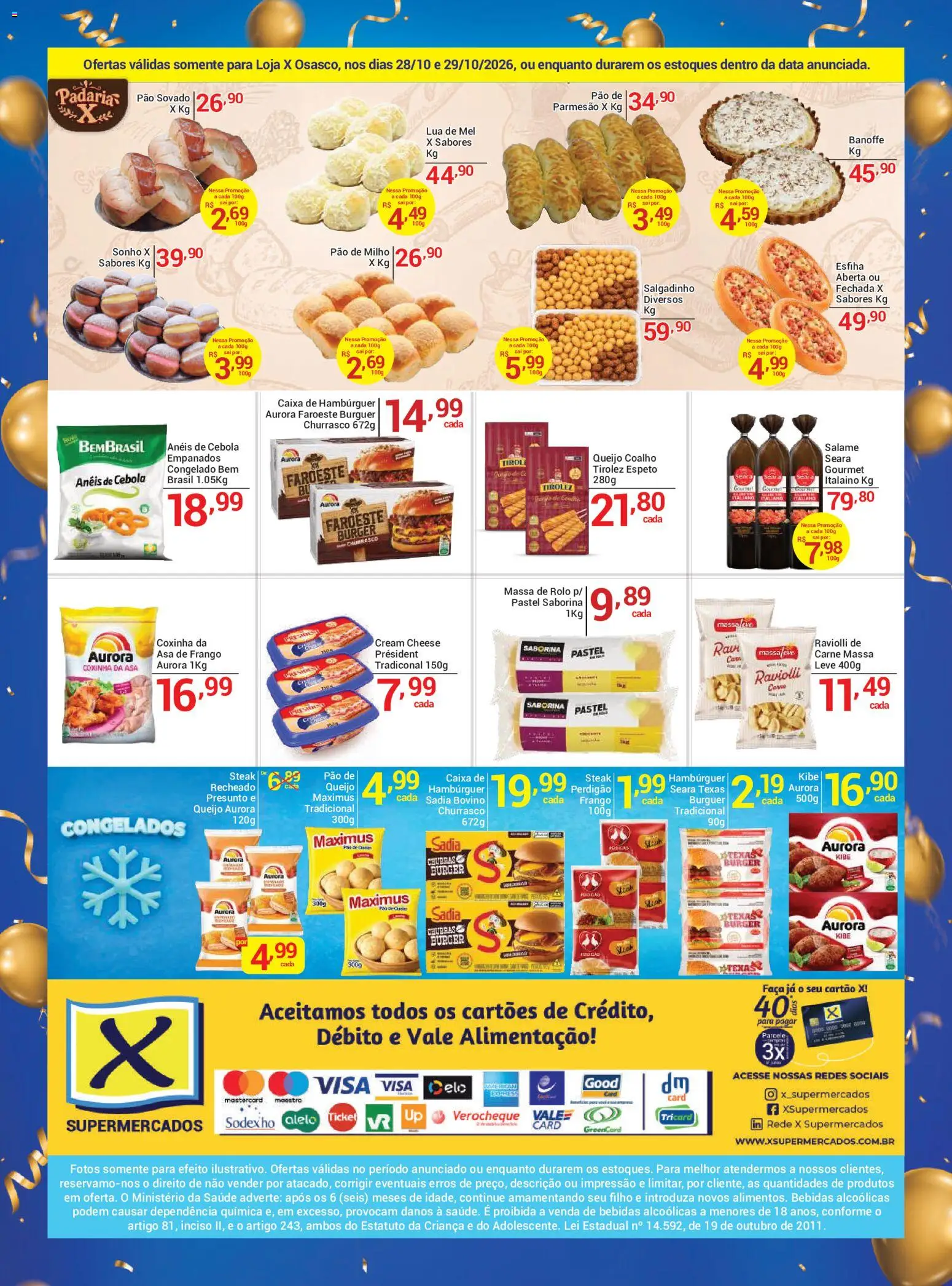 X Supermercados Folheto - válido de 28/10/2026 | Página: 2