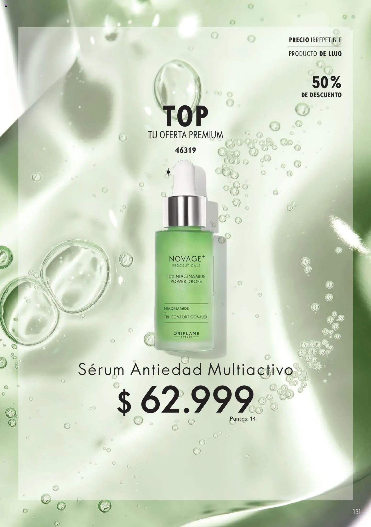 Oriflame revista - valida desde el 11/07/2026 | Página: 131 | Productos: Serum