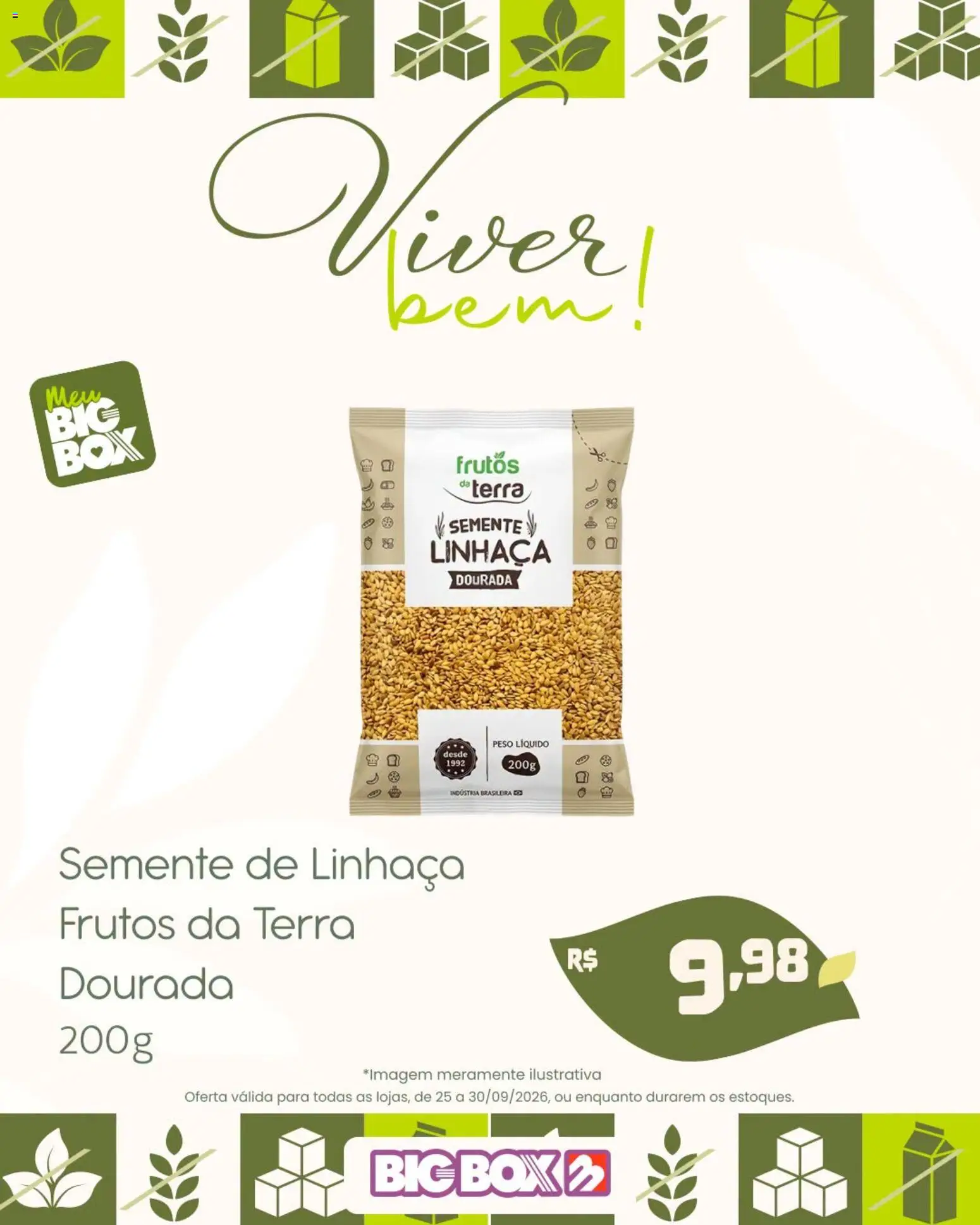 Big Box Folheto - válido de 25/09/2026 | Página: 7 | Produtos: Linhaça