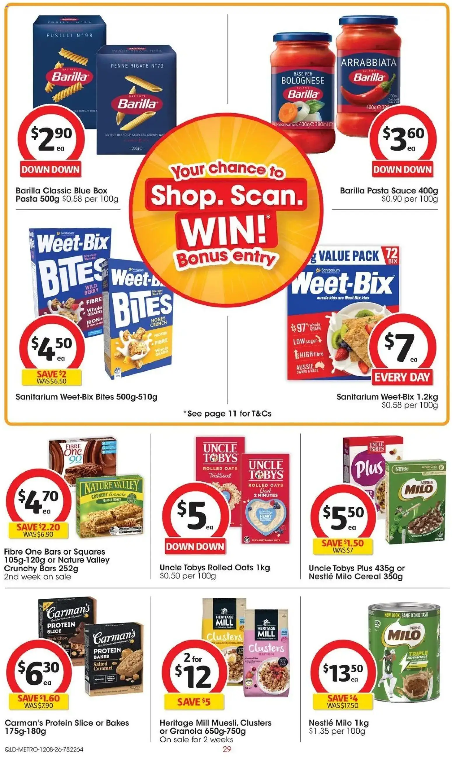 ﻿Coles catalogue valid from 12/08/2026 > Online Australia | Page: 29 | Products: Box, Barilla pasta, Barilla, Iron
