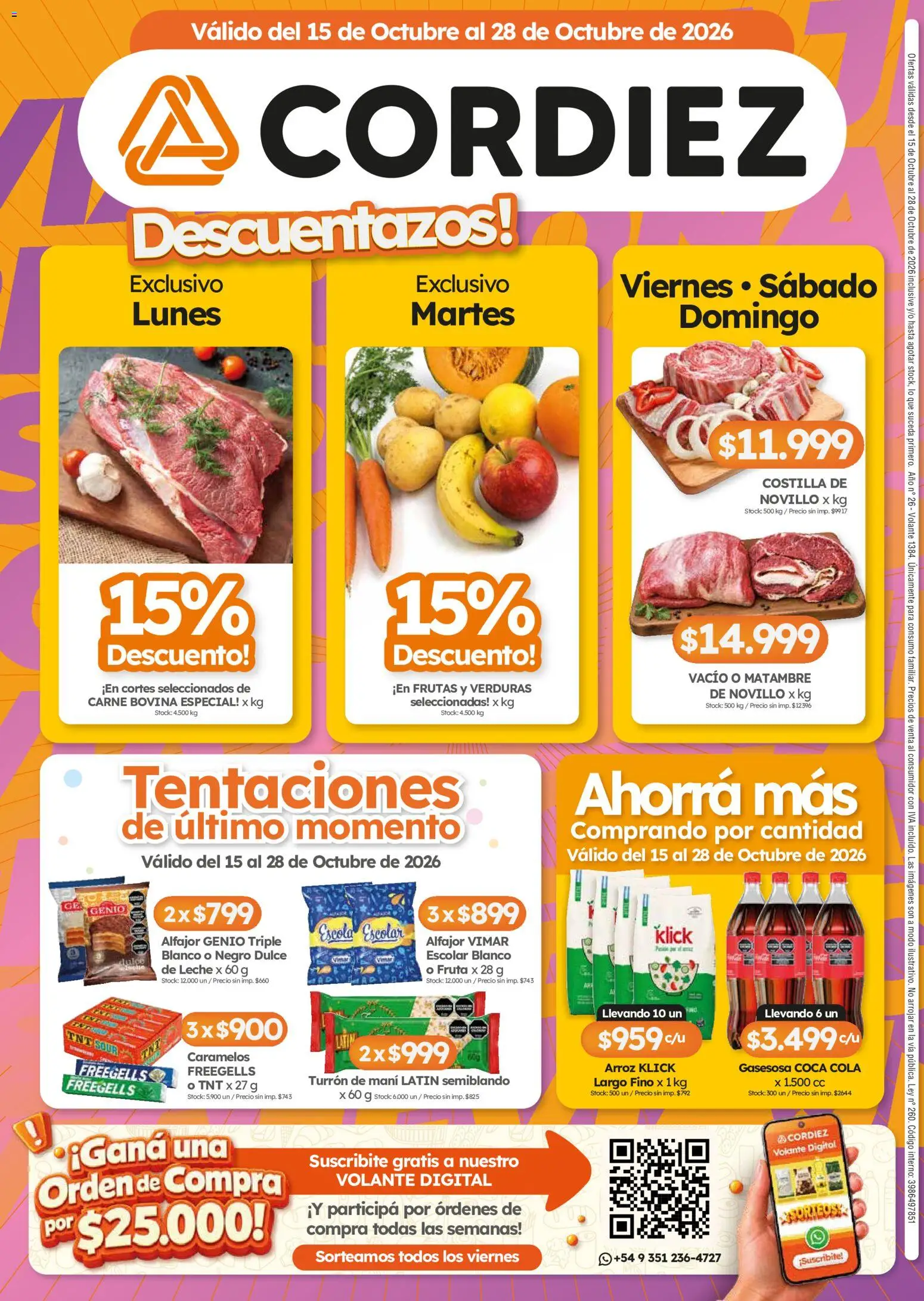 Cordiez - Ofertas │ válido desde el 15/10/2026 | Página: 8