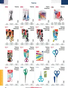 Vista previa de Office Depot catálogo 2026, nuevo folleto de la tienda, válido en México a partir del 12/01/2026 | Página: 46 | Productos: Tijera, Pastel