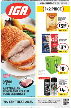 Preview of IGA catalogue QLD - valid from 27.05.2026