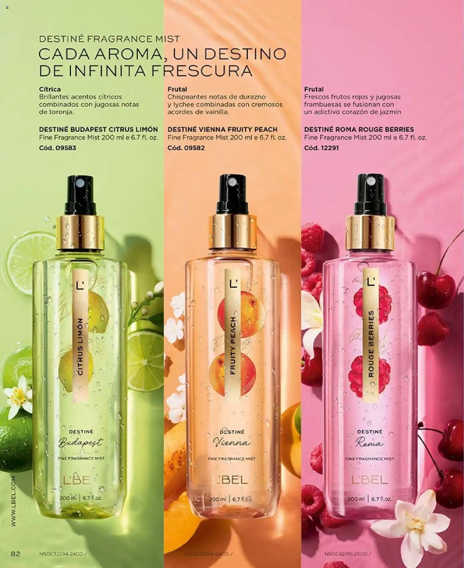 Catálogo L'Bel válido desde 02/08/2026 | Página: 82 | Productos: Frambuesas, Frutos rojos