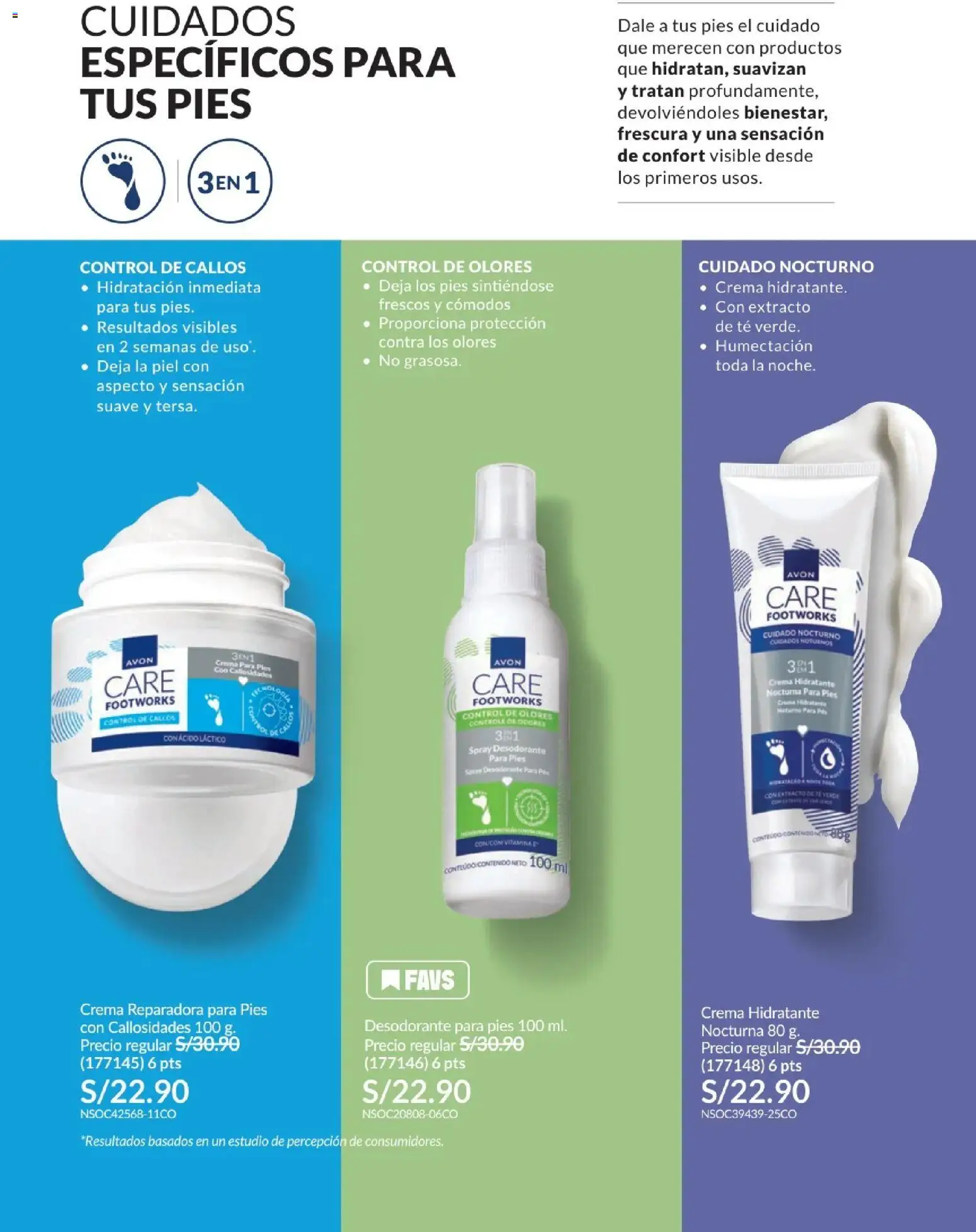 Catálogo Avon válido desde 21/04/2026 | Página: 156 | Productos: Desodorante, Polo, Té, Crema