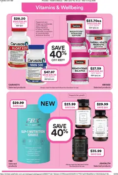 Preview of Priceline Pharmacy catalogue - valid from 30/07/2026 | Page: 21