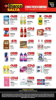 Vista previa Diarco - Ofertas Salta válido desde el 20/07/2026
