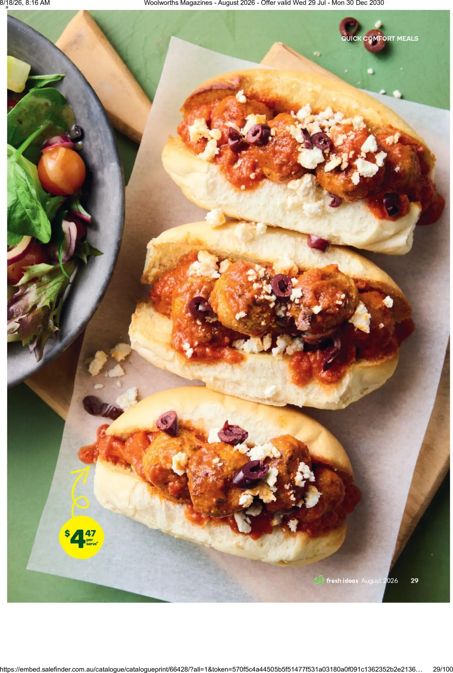 Woolworths catalogue - valid from 01/08/2026 | Page: 29