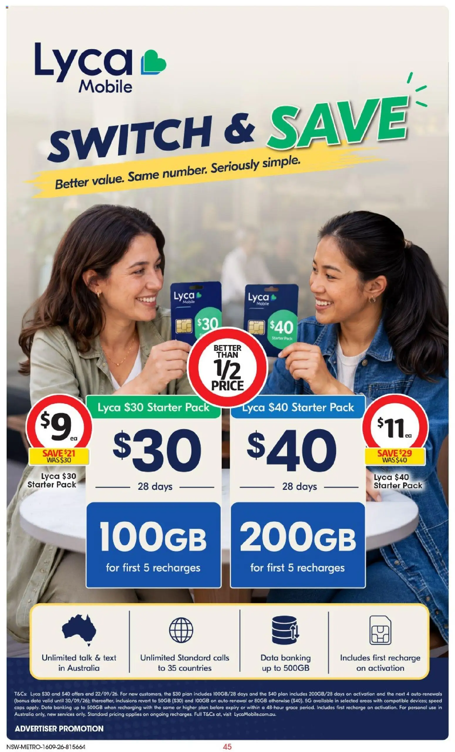 Coles catalogue - valid from 16/09/2026 | Page: 46 | Products: Mobile