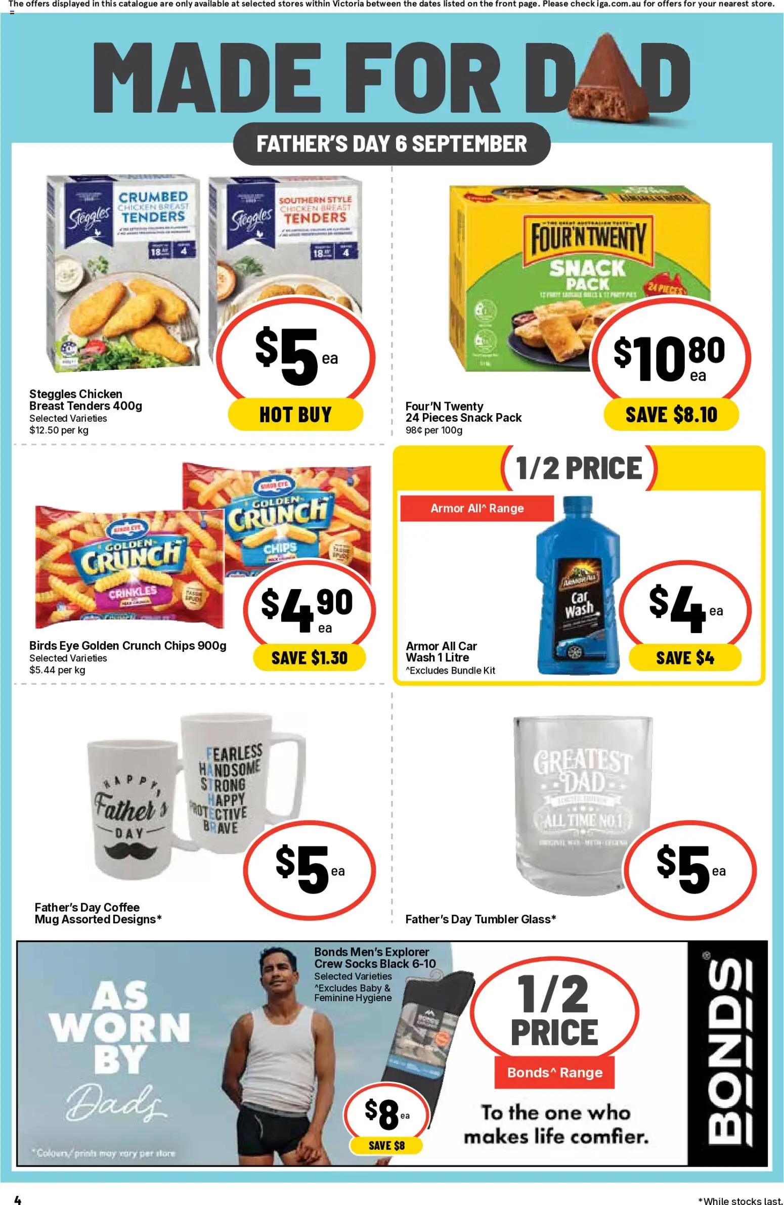 Ritchies catalogue - valid from 02/09/2026 | Page: 4 | Products: Coffee, Chicken breast, Chips, Socks
