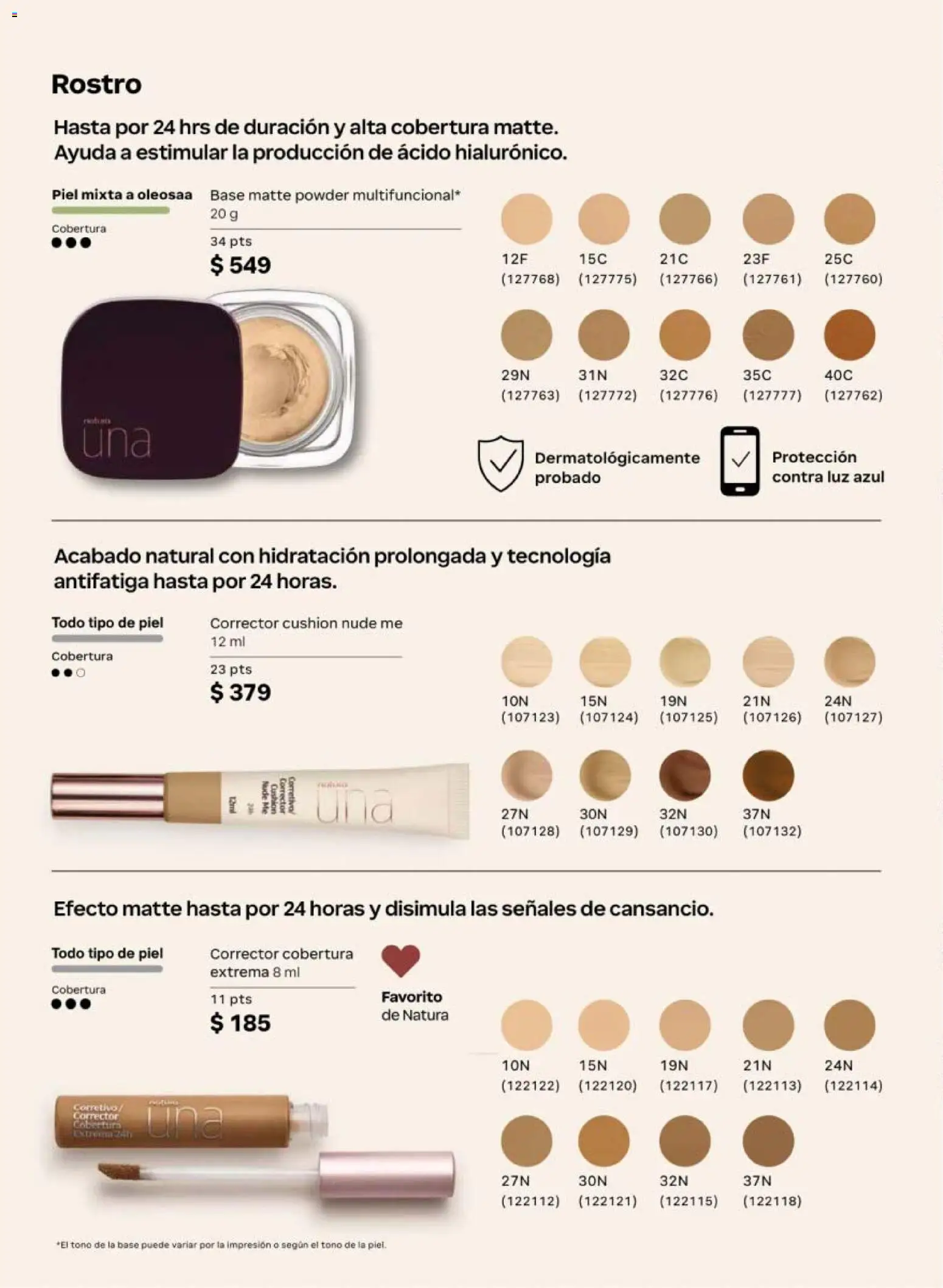 Nuevas ofertas de Natura válidas en toda la República Mexicana desde el 02.04.2026. ¡Encuentra las mejores ofertas en Natura campaña 6 2026! | Página: 86 | Productos: Corrector