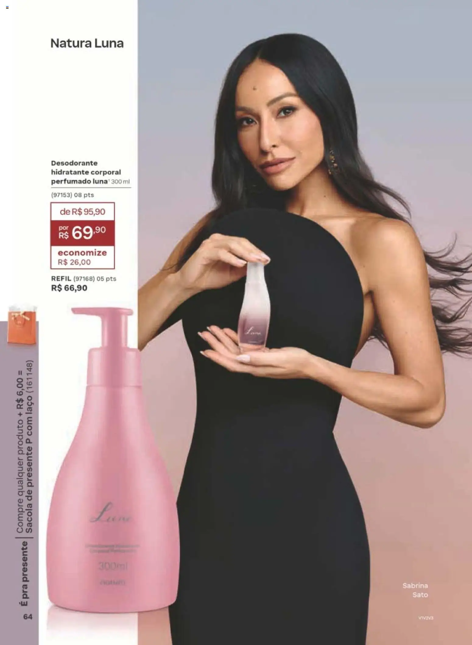 Natura Folheto - válido de 29/06/2026 | Página: 64 | Produtos: Hidratante corporal, Desodorante