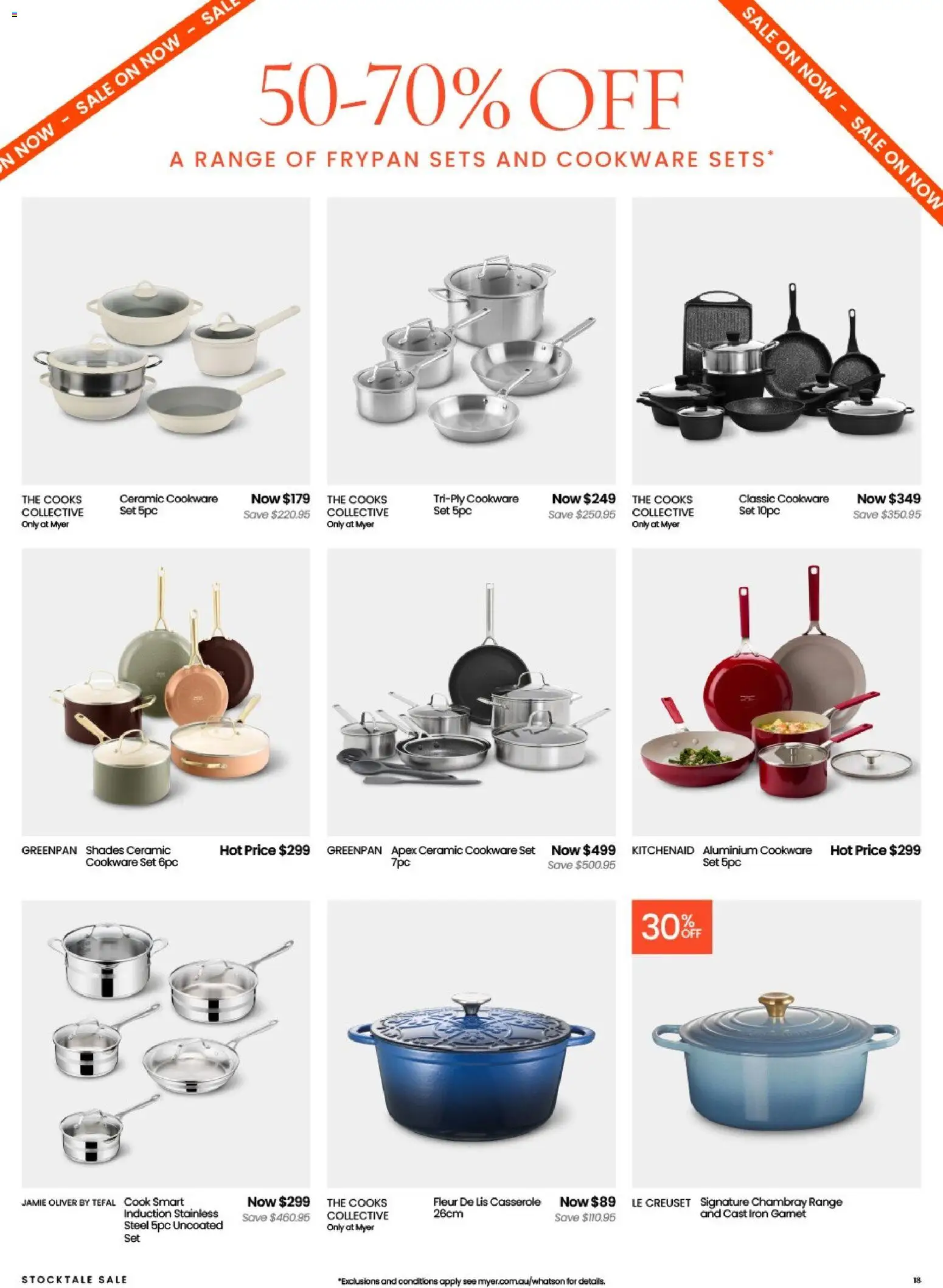 Myer catalogue - valid from 25.05.2026 | Page: 18 | Products: Cookware, Iron