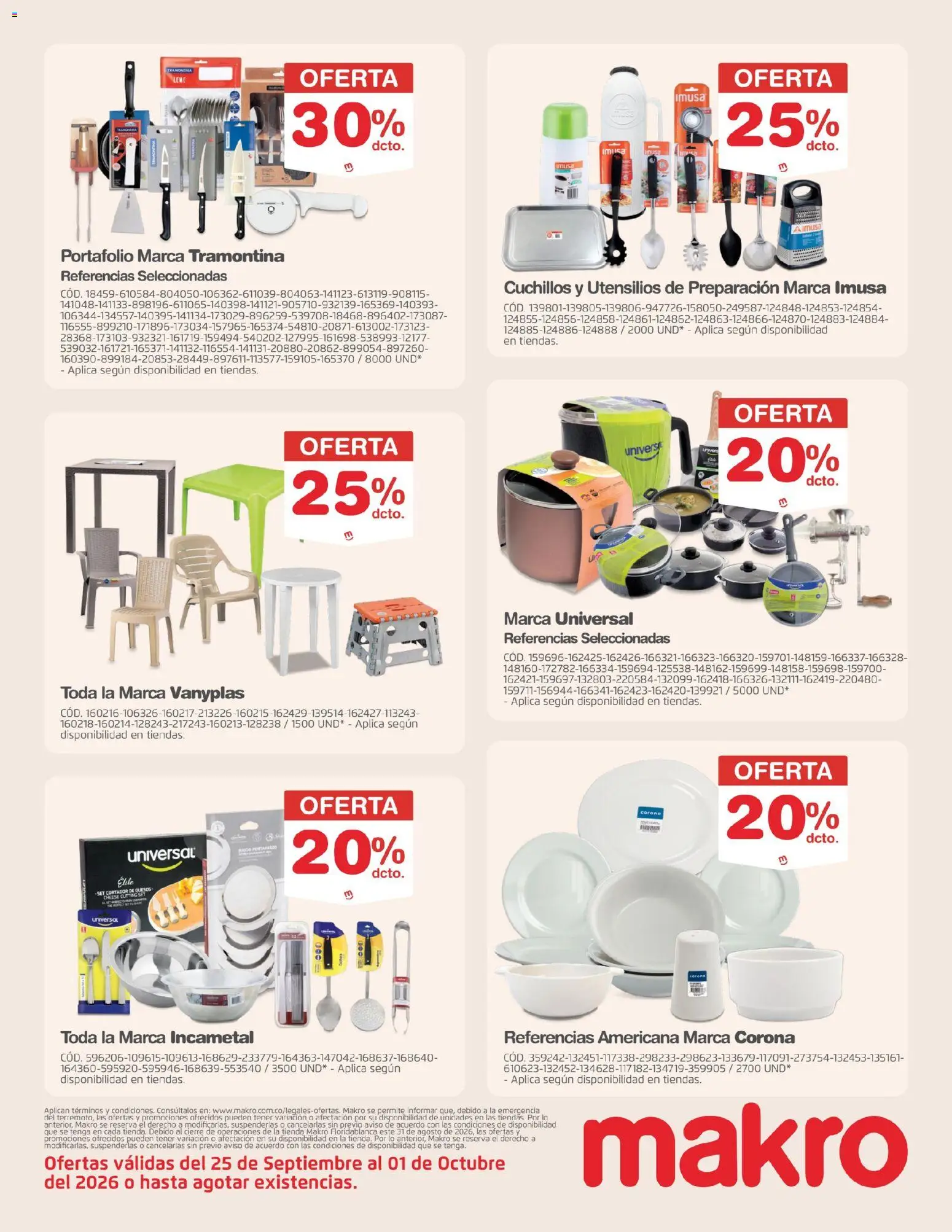 Makro revista - valida desde el 25/09/2026 | Página: 33