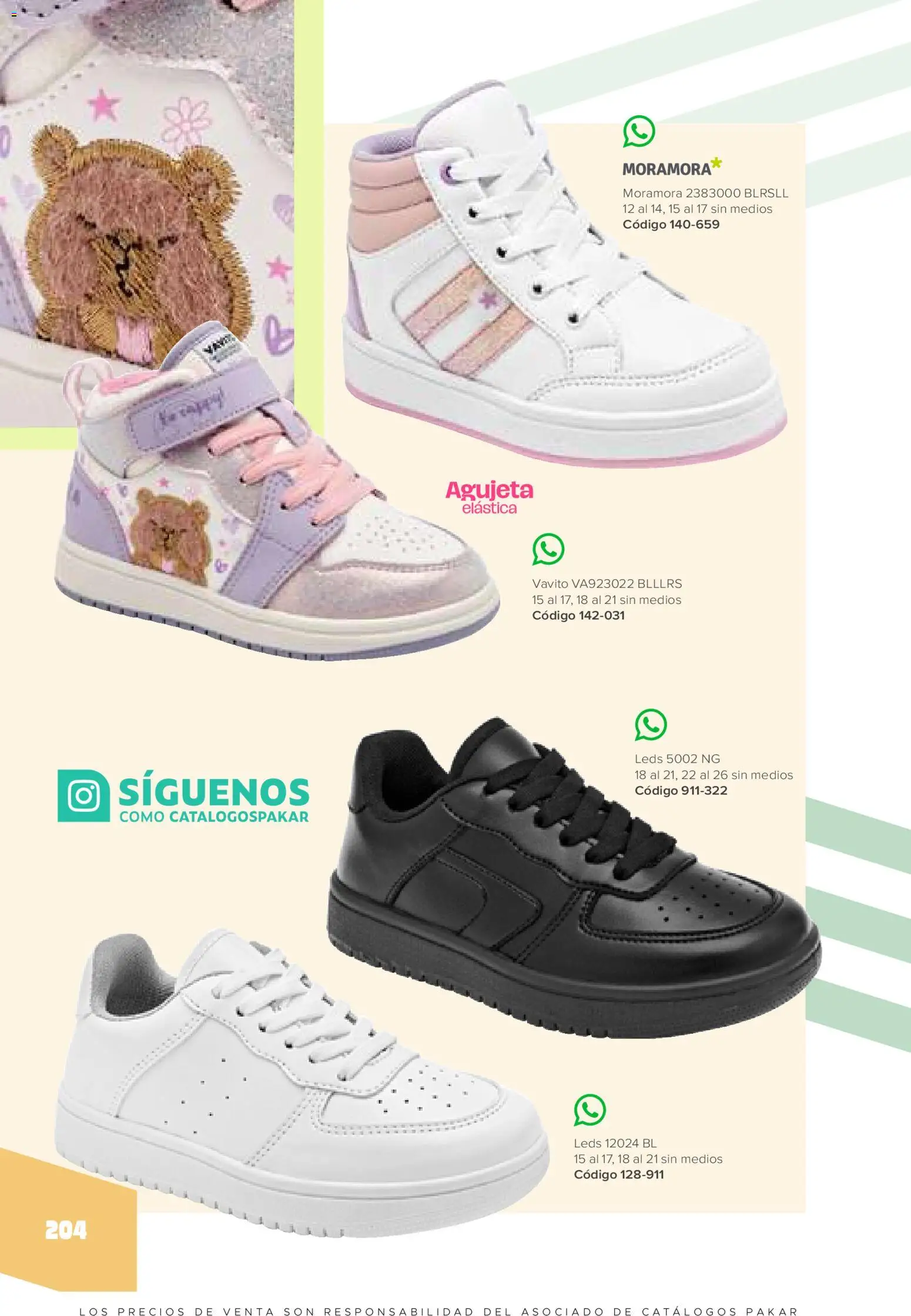 Nuevas ofertas de SC Pakar válidas en toda la República Mexicana desde el 30.01.2026. ¡Encuentra las mejores ofertas en SC Pakar catálogo Niña! | Página: 204