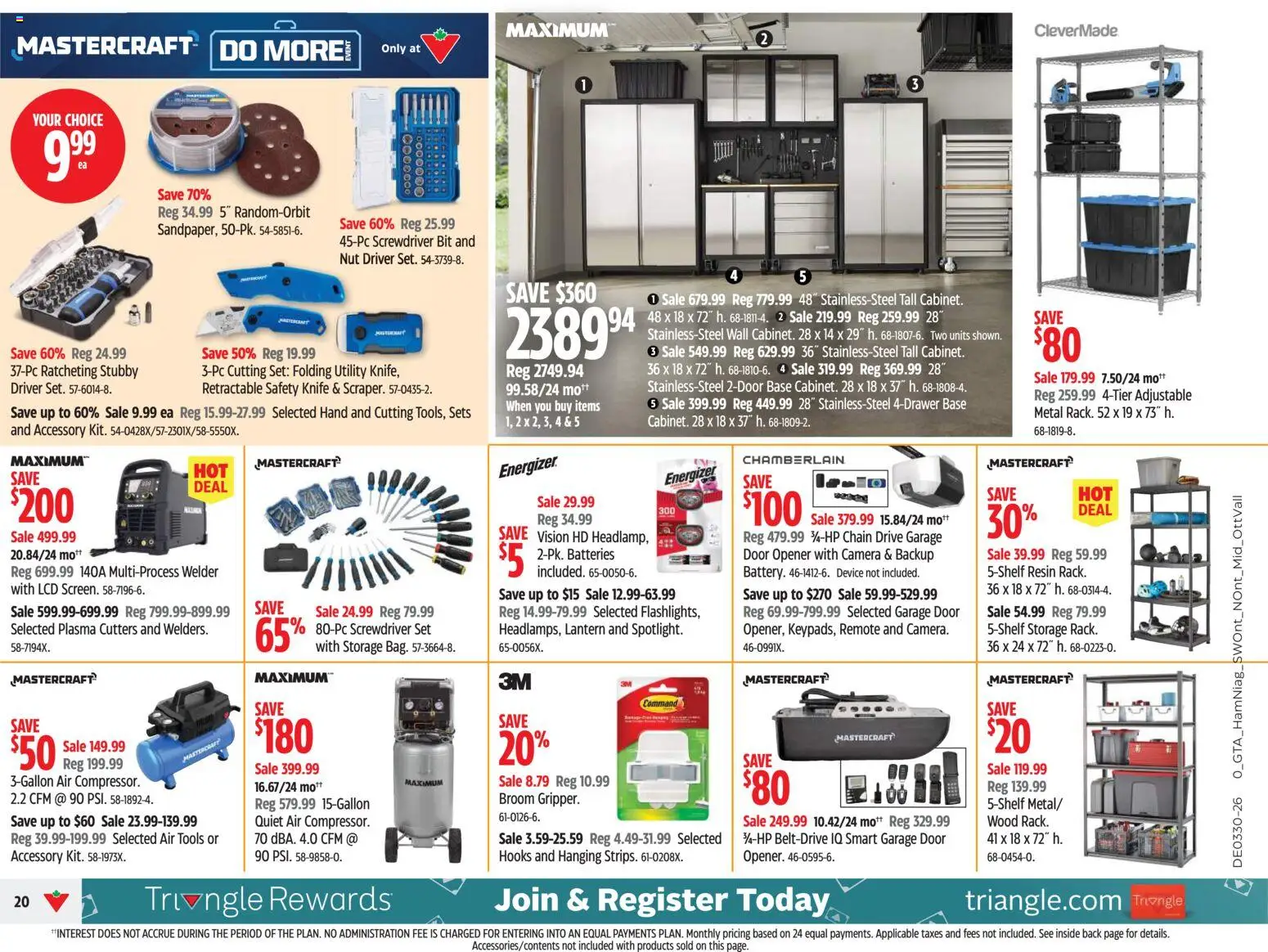 Canadian Tire flyer valid from Jul 23, 2026 | Page: 20 | Products: Camera