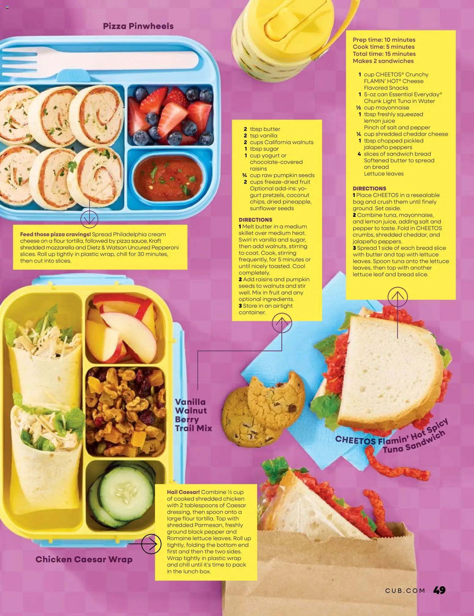 Cub Foods Magazine - valid from 06/01/2026 | Page: 49 | Products: Butter, Shredded chicken, Snacks, Flour