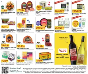 Preview of Fresh Thyme weekly ads valid from 09/02/2026 | Page: 7 | Products: Bath, Sesame, Cheese, Wine