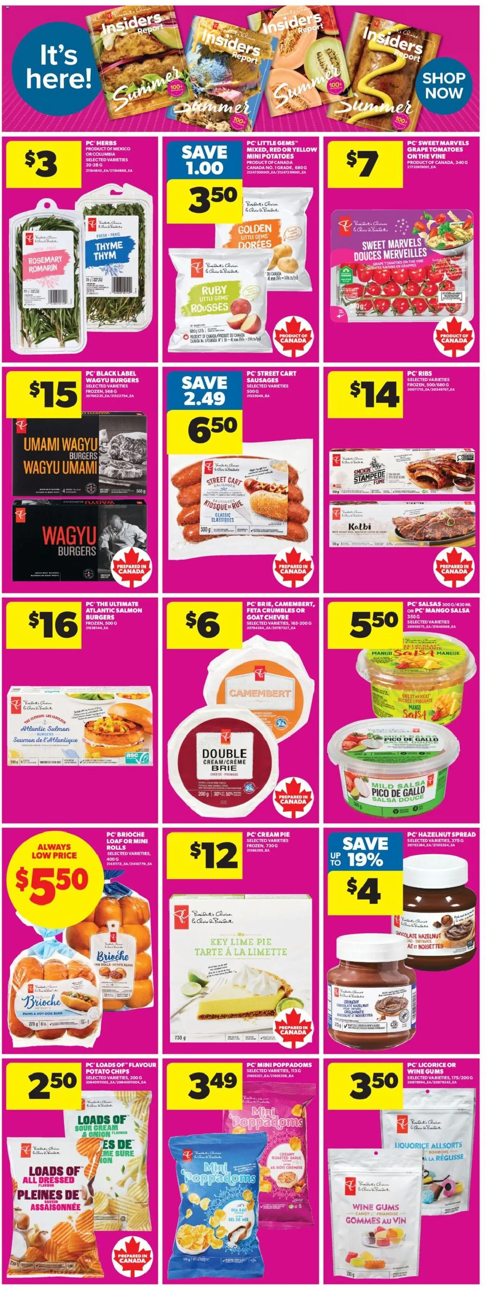 Real Canadian Superstore flyer valid from 11.06.2026 | Page: 11 | Products: Sour cream, Potatoes, Cheese, Chocolate