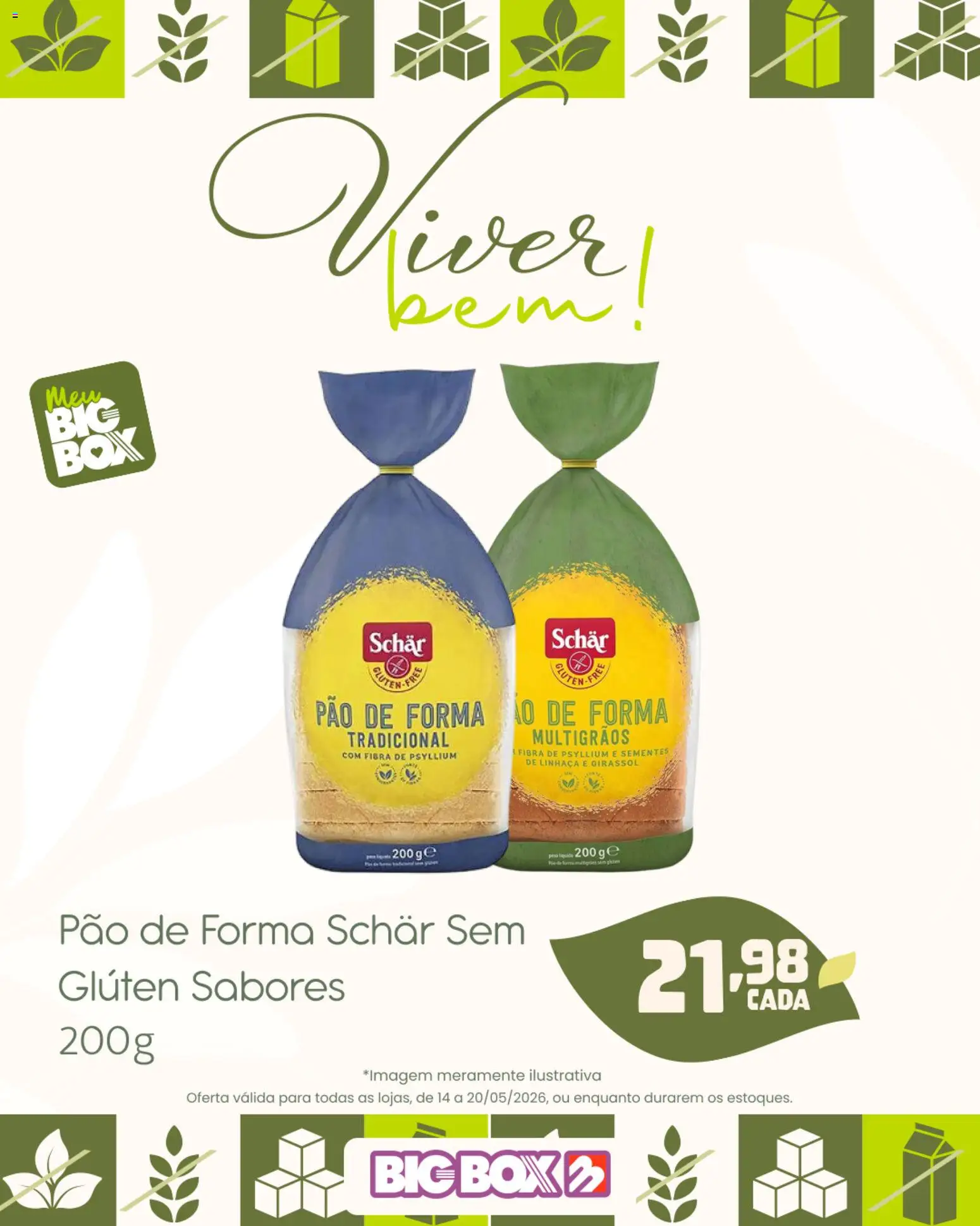 Big Box Folheto - válido de 14.05.2026 | Página: 4 | Produtos: Linhaça, Pão, Pão de forma