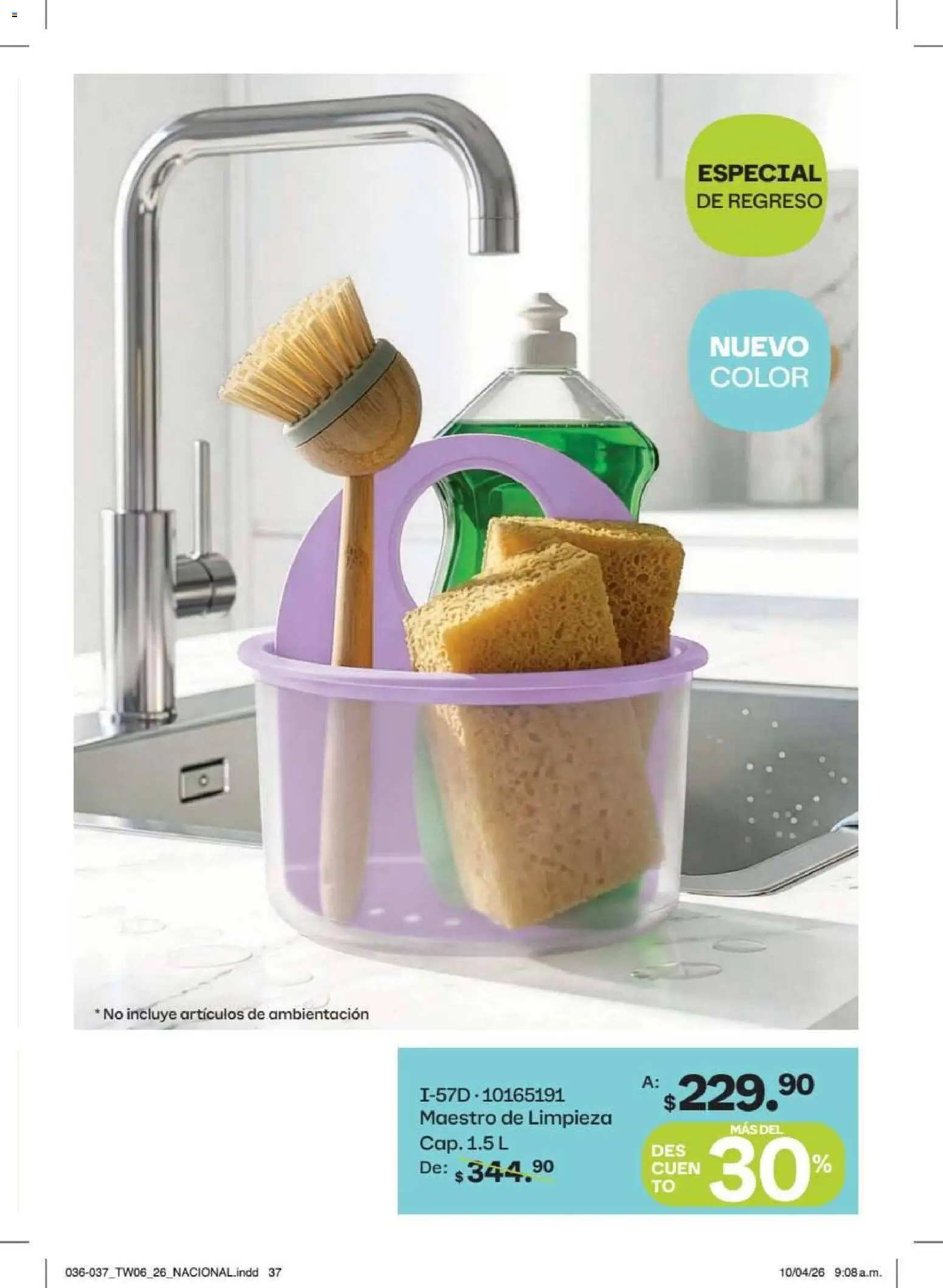 Nuevas ofertas de Tupperware válidas en toda la República Mexicana desde el 18/05/2026. ¡Encuentra las mejores ofertas en Tupperware catálogo! | Página: 37