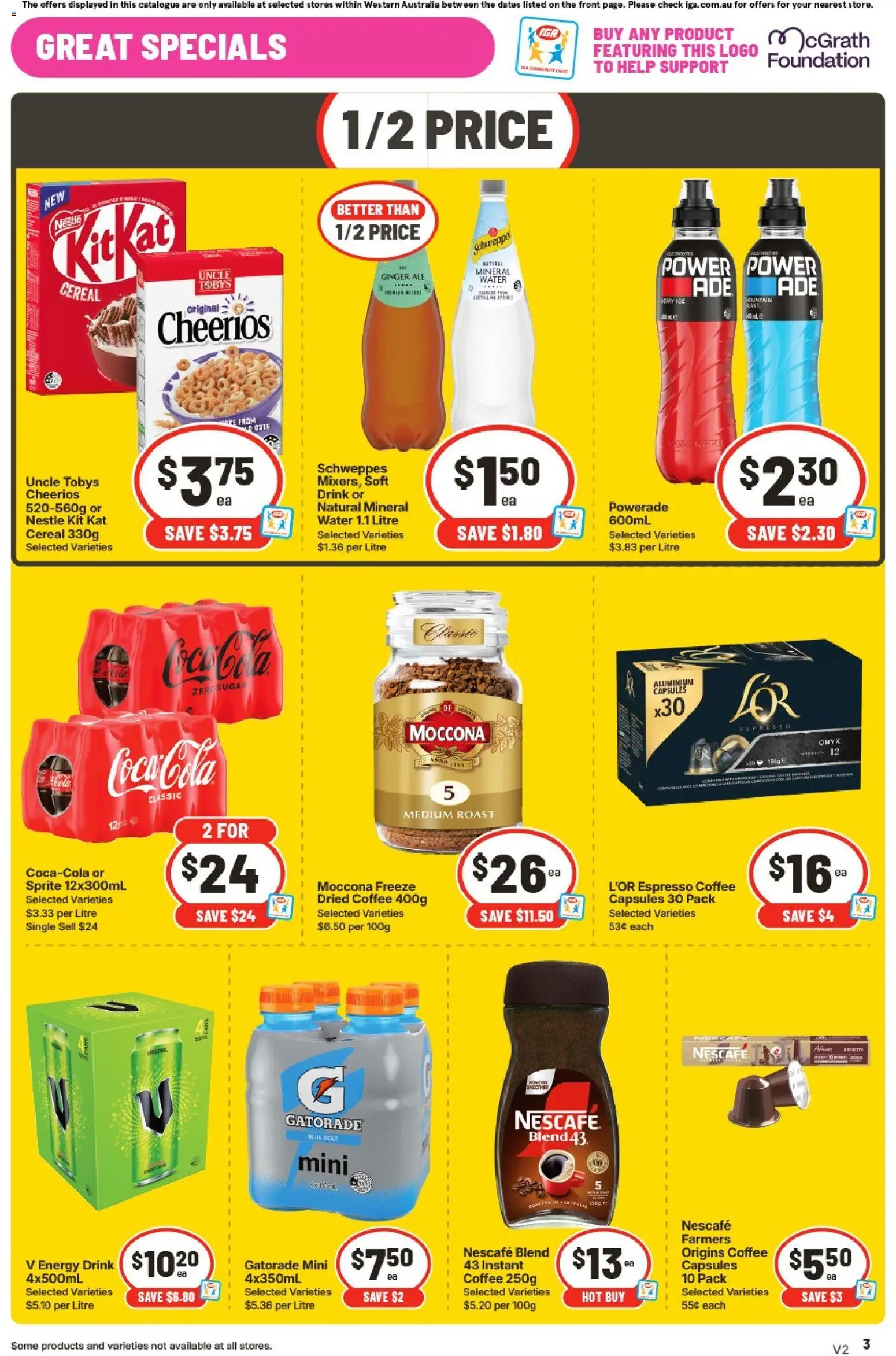 IGA catalogue - valid from 23/09/2026 | Page: 11 | Products: Ginger, Cereal, Capsules, Ice