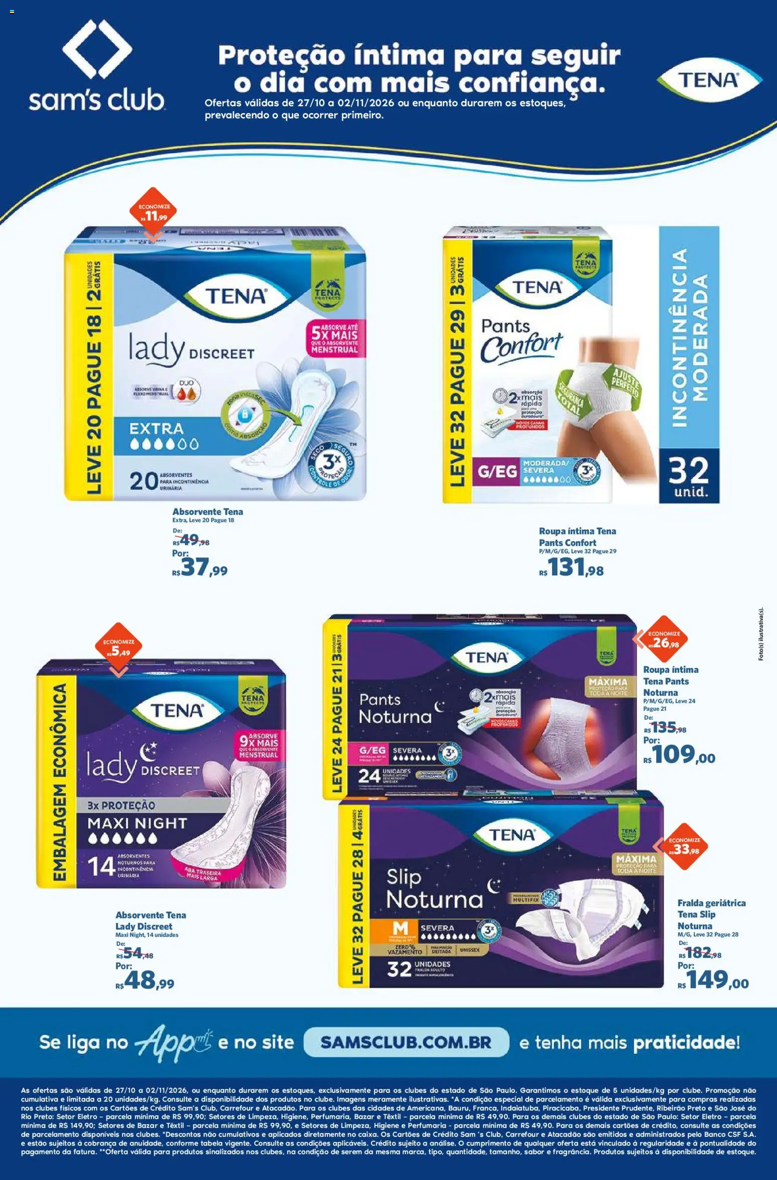 Sam's Club Folheto - válido de 27/10/2026 | Página: 4