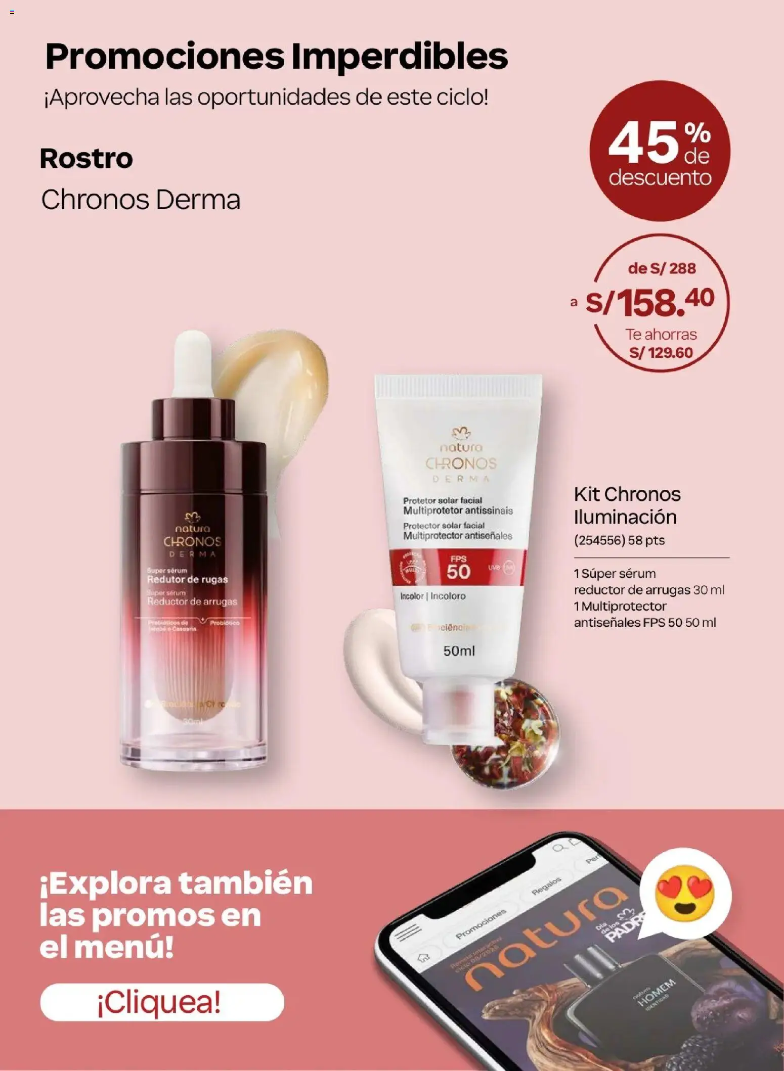 Catálogo Natura válido desde 05.05.2026 | Página: 33 | Productos: Protector solar, Té