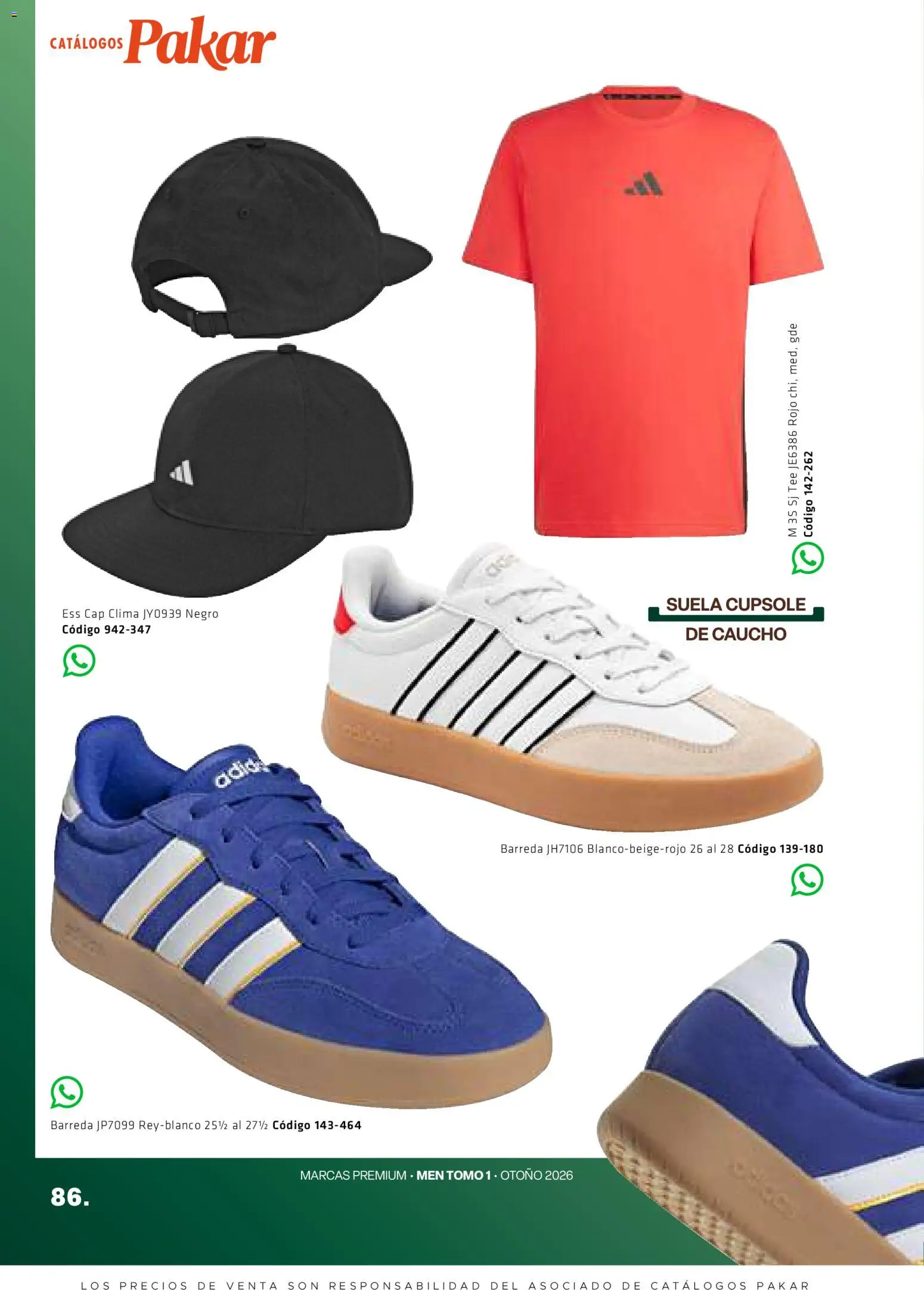Nuevas ofertas de SC Pakar válidas en toda la República Mexicana desde el 28/08/2026. ¡Encuentra las mejores ofertas en SC Pakar catálogo Premium Men Tomo 1! | Página: 86