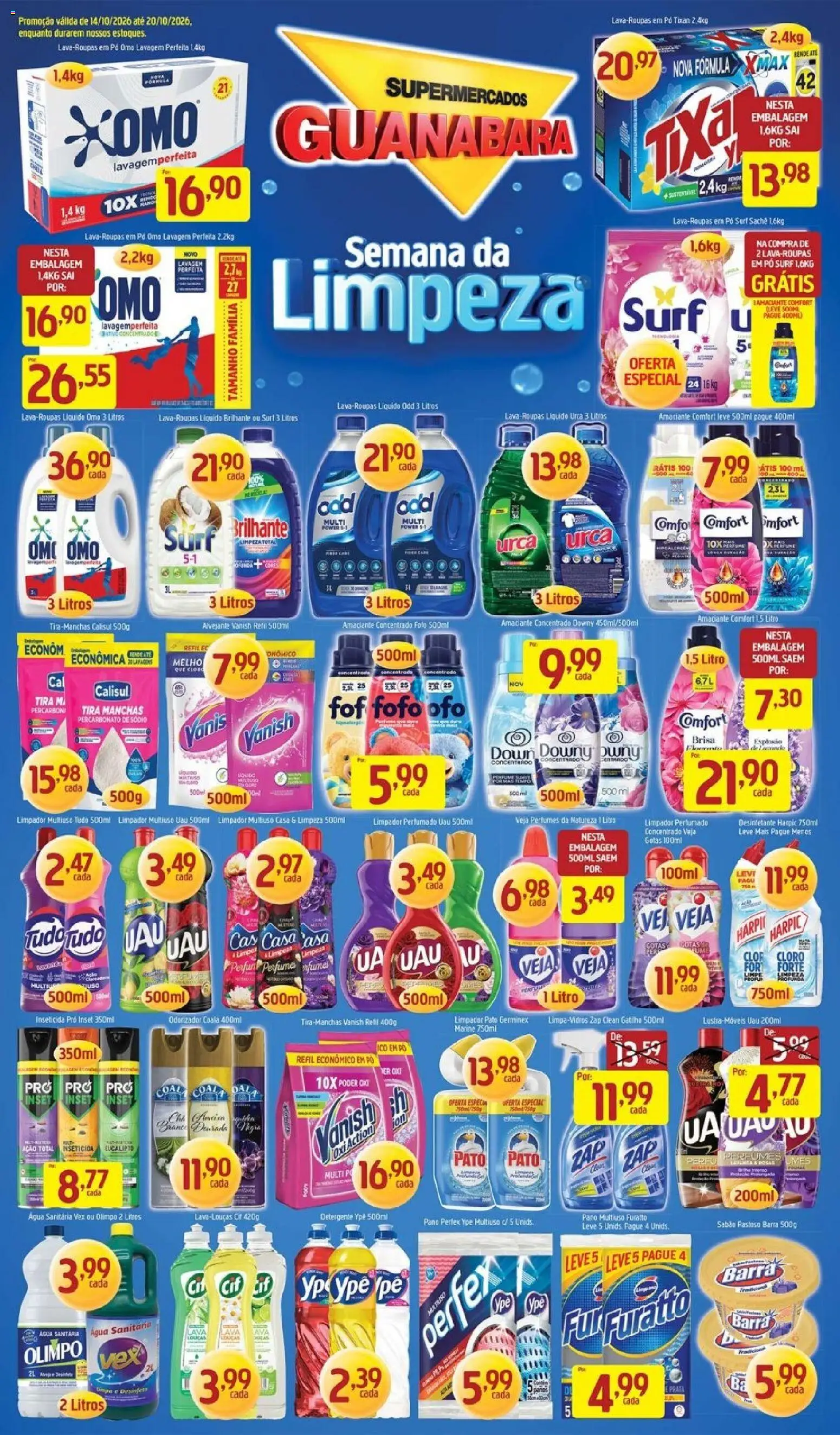 Supermercados Guanabara Folheto - válido de 14/10/2026 | Página: 8