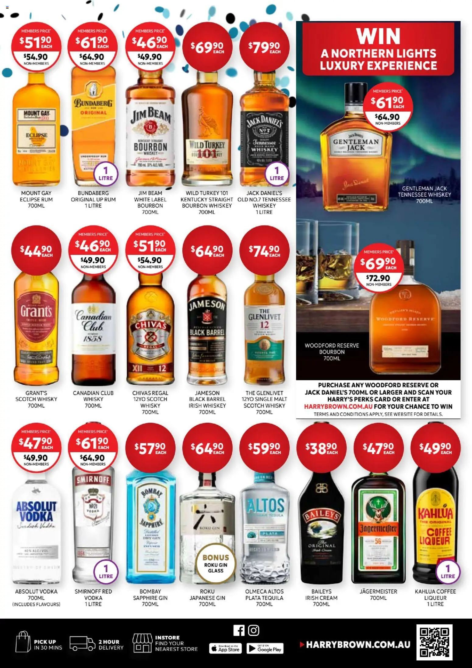 Harry Brown catalogue - valid from 10.06.2026 | Page: 3 | Products: Bourbon, Gin, Whiskey, Scotch